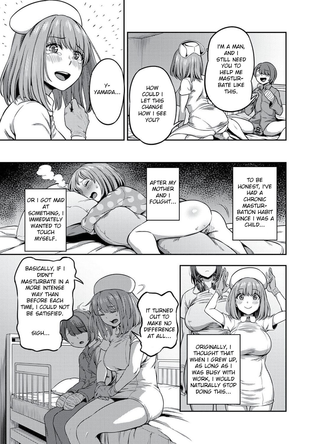 Semen Extraction Ward ~Life in a hospital where a nurse with a nymphomaniac personality manages your orgasms~ Page 14