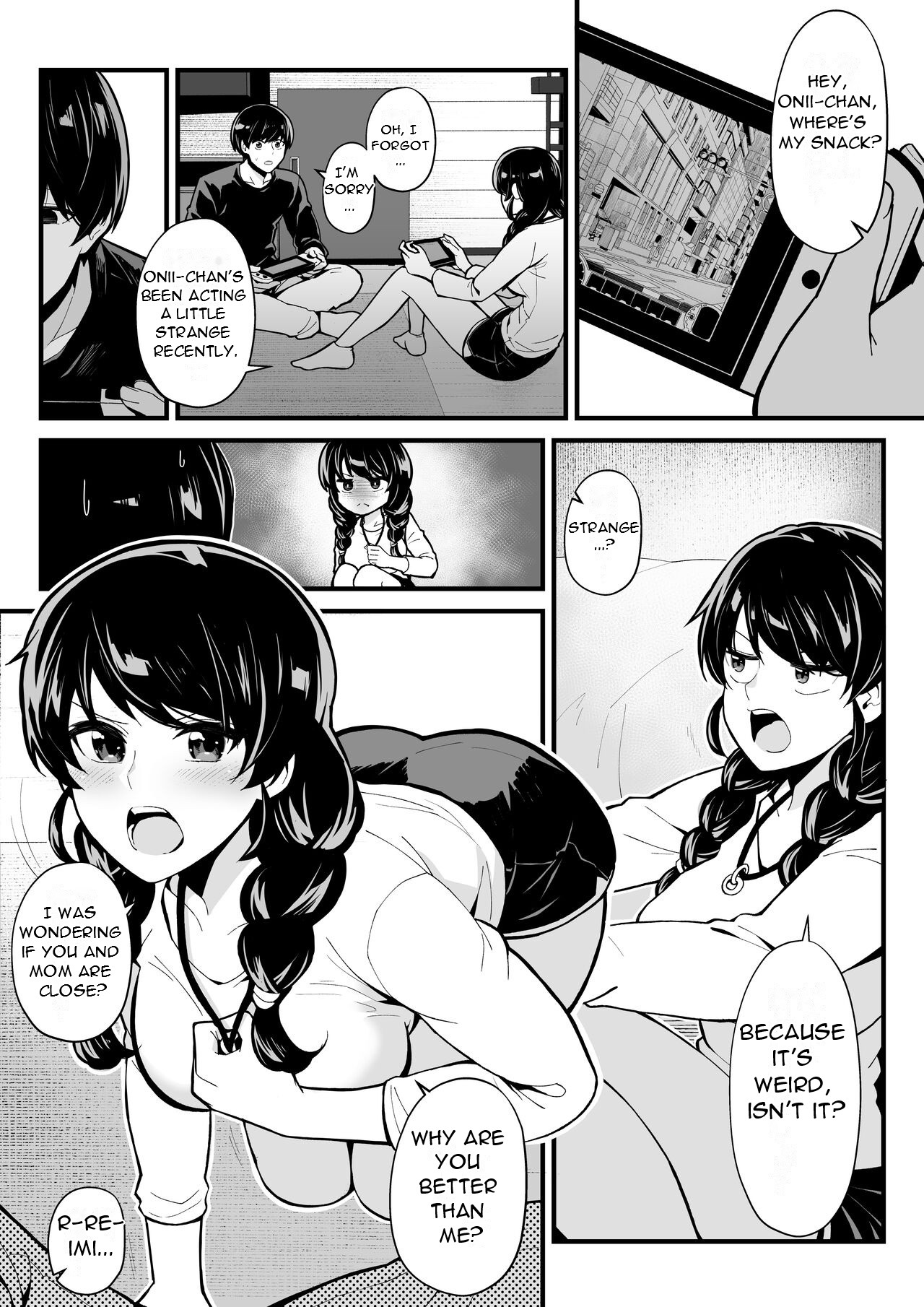 [Toneri Dan (Yoshio Ereki)]Imouto to Game o suru, Soshite Oba to Sex o suru - Playing Games with My Sister and Having Sex with My Aunt[English][DarklordMTLs] Page 9
