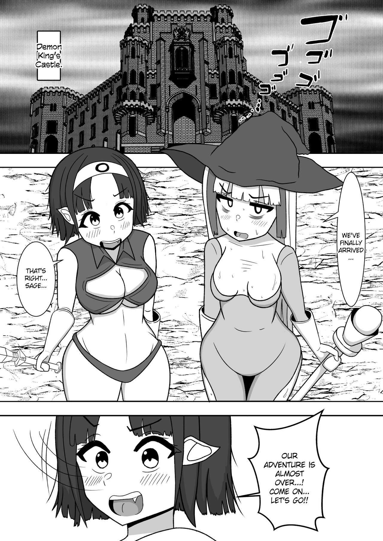 [Teriniku]Yuusha-sama ga Erosugite Kouryaku ni Narimasen! | The Hero is too erotic to capture![English] Page 3