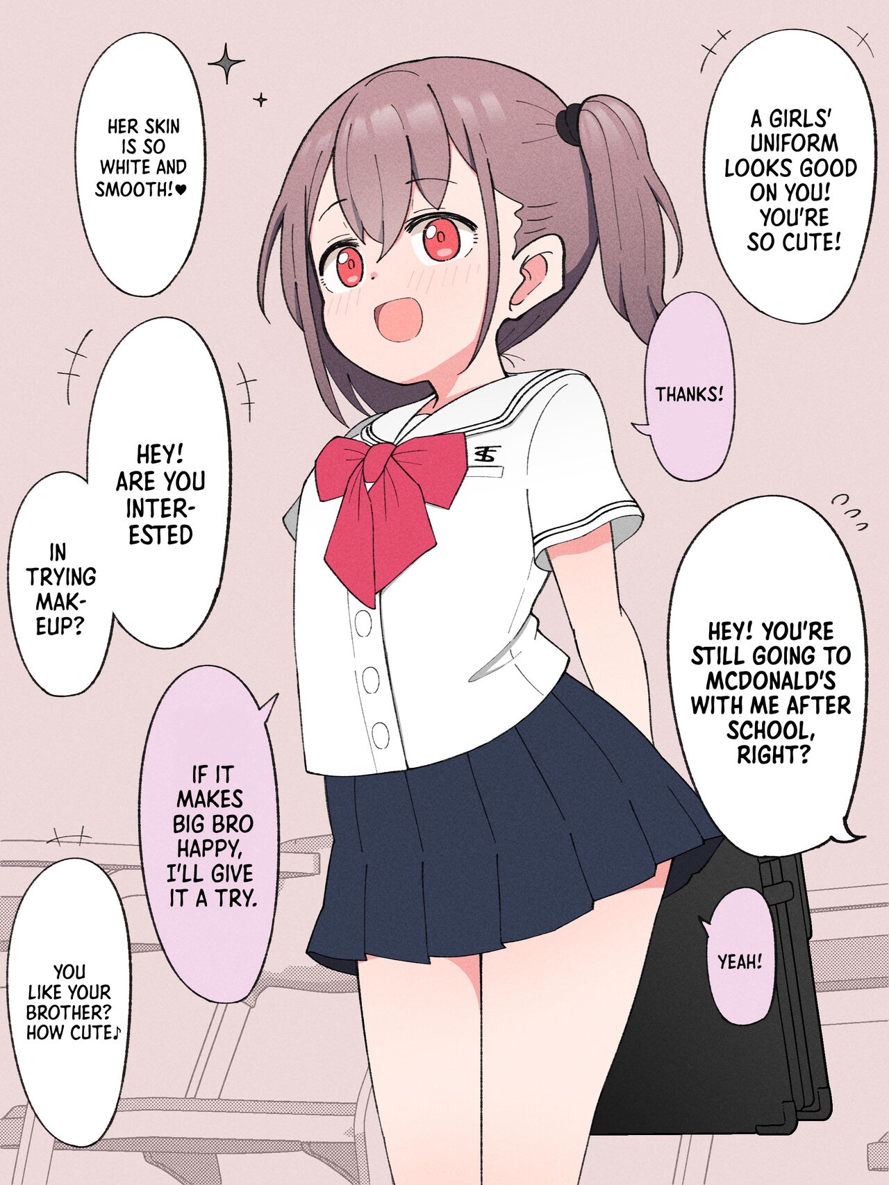 [Tsukigi Kousuke)]How The Little Brother Who Turned Into A Girl Became His Big Brother's Girlfriend[ongoing chapters 1-20 ] Page 46