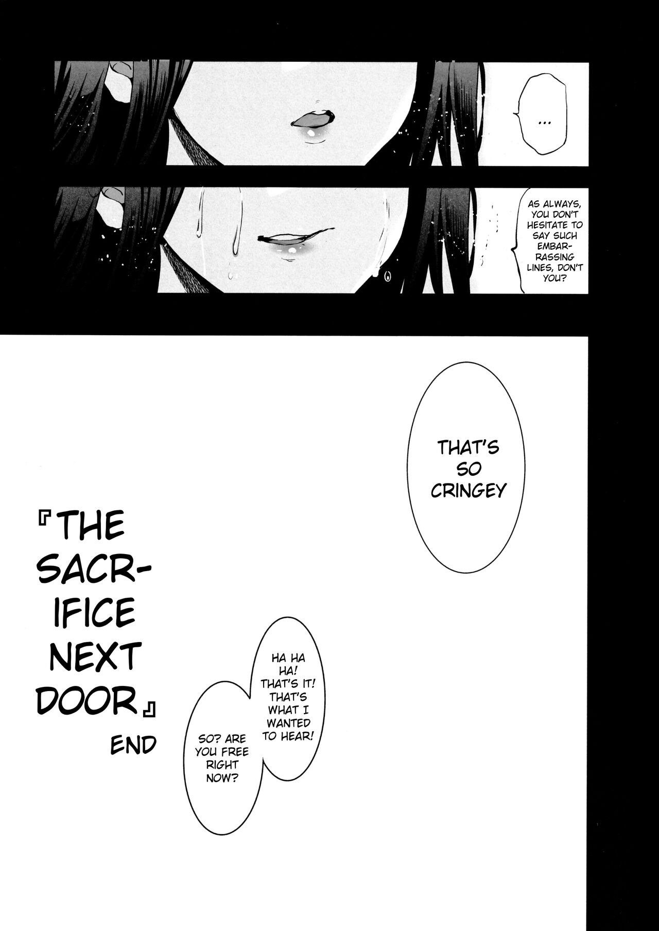 (CT42) [Jingai Makyou (Inue Shinsuke)]Otonari no Nie Yon Tooku e Itta Osananajimi[English] Page 36