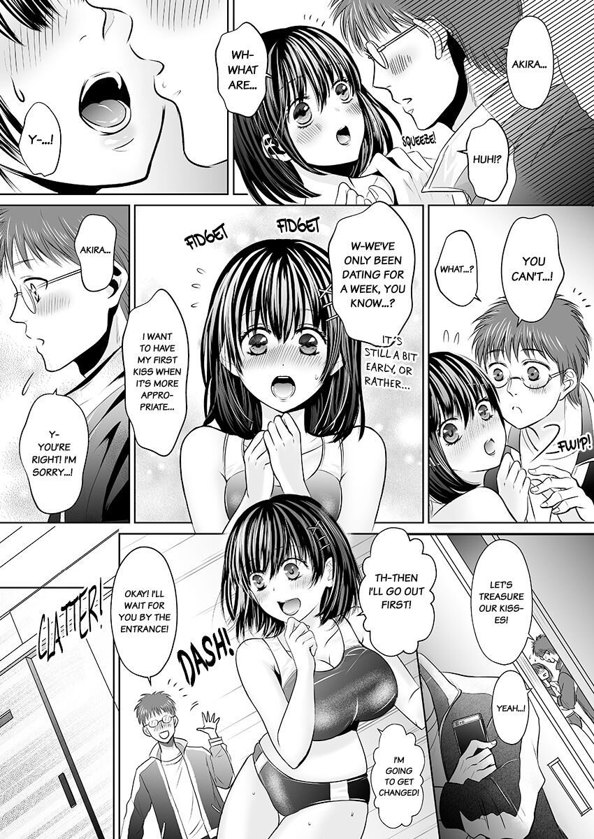 [Amazato]Kareshi no Menomaede… Haitteru!? ~Zetsurin Coach no Namahame Zecchou Shidou~ 1 | Fucked in Front of My Boyfriend! Bareback Orgasm Drills With My Coach 1[English] Page 7