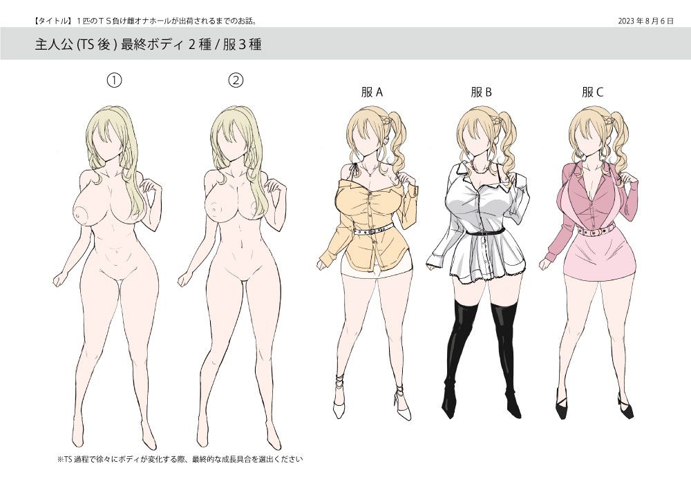 [Amuai Okashi Seisakusho (Tsukumaru)]Production Process for a Single Lewd Girl on the TS Onahole Factory. With Some Aftermath[English] [GTF] Page 40
