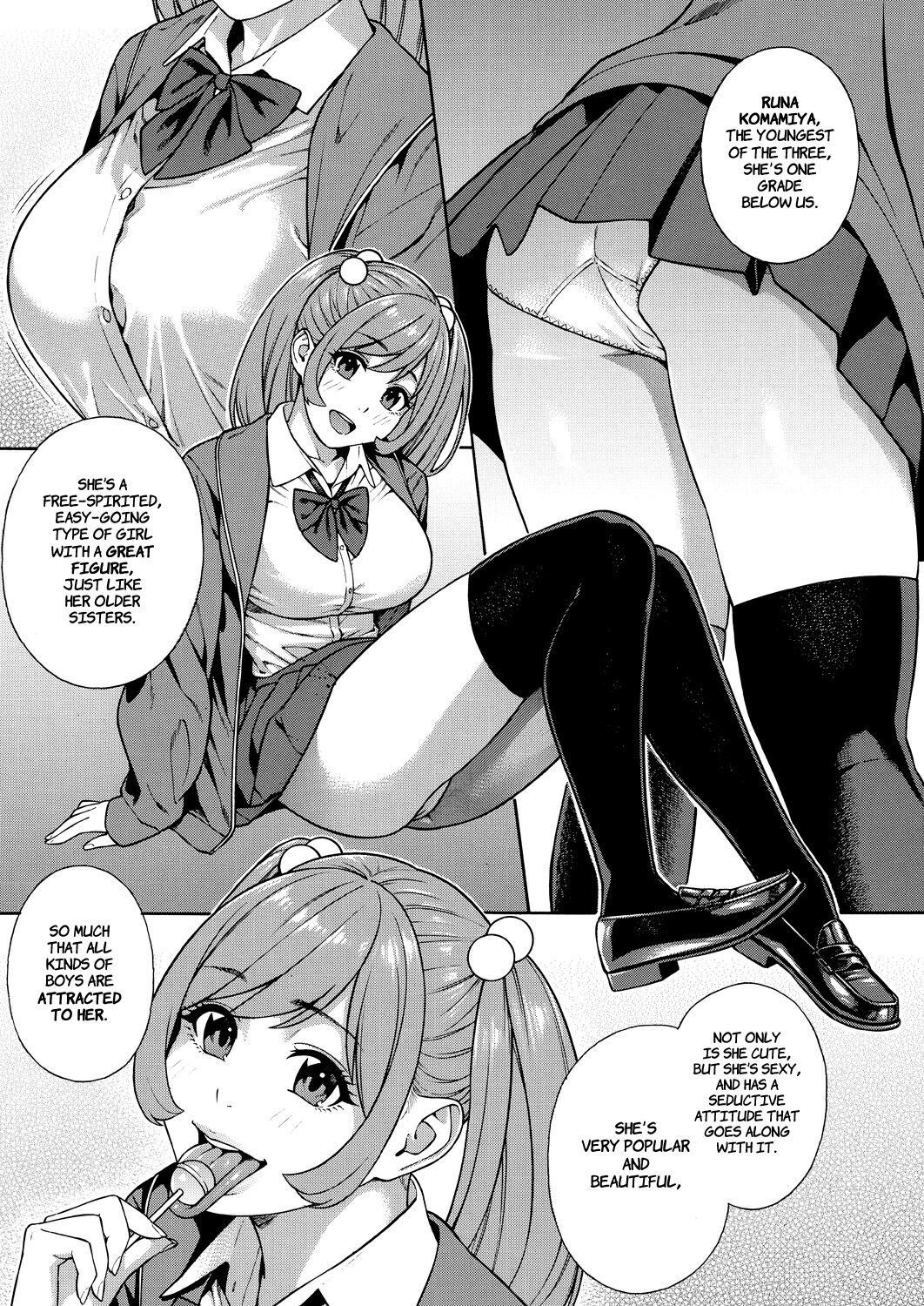 [Zonda]Making a Harem of the Three Bitchy Gal Sisters - Episode 1(Comic Mugen Tensei 2023-12) [English] [Comoop] Page 7