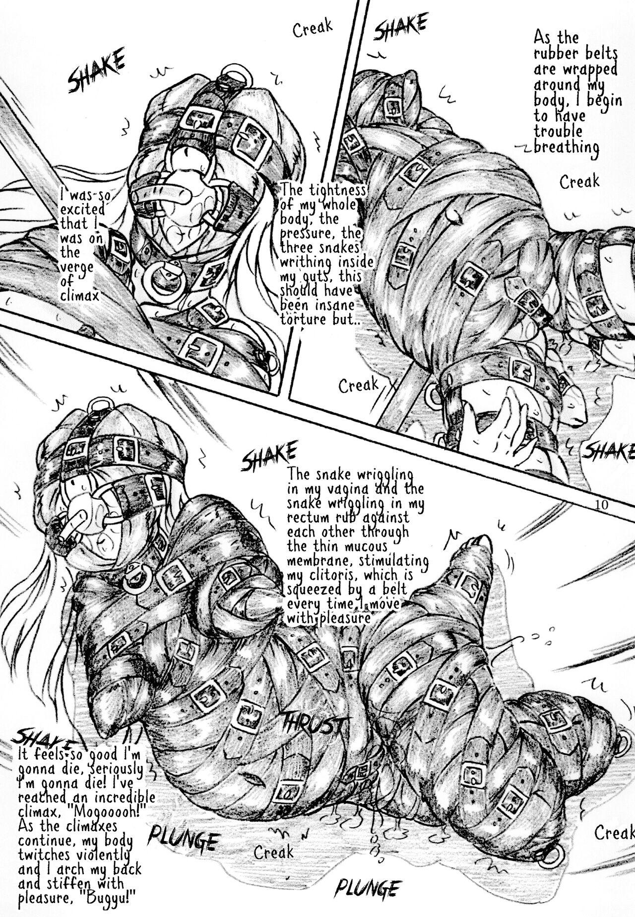 [Sumomo Dou (Sumomo EX)]Joshidai nama zenshin kōsoku naizō kakuchō kyōsei zetchō | College girl fully restrained internal organs expanded forced to climax[English] [Pin-t] [Digital] Page 10