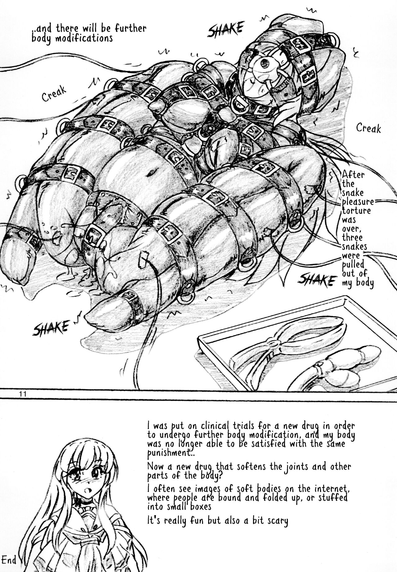[Sumomo Dou (Sumomo EX)]Joshidai nama zenshin kōsoku naizō kakuchō kyōsei zetchō | College girl fully restrained internal organs expanded forced to climax[English] [Pin-t] [Digital] Page 11