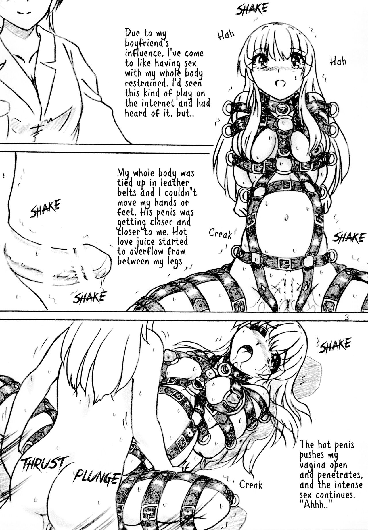 [Sumomo Dou (Sumomo EX)]Joshidai nama zenshin kōsoku naizō kakuchō kyōsei zetchō | College girl fully restrained internal organs expanded forced to climax[English] [Pin-t] [Digital] Page 2