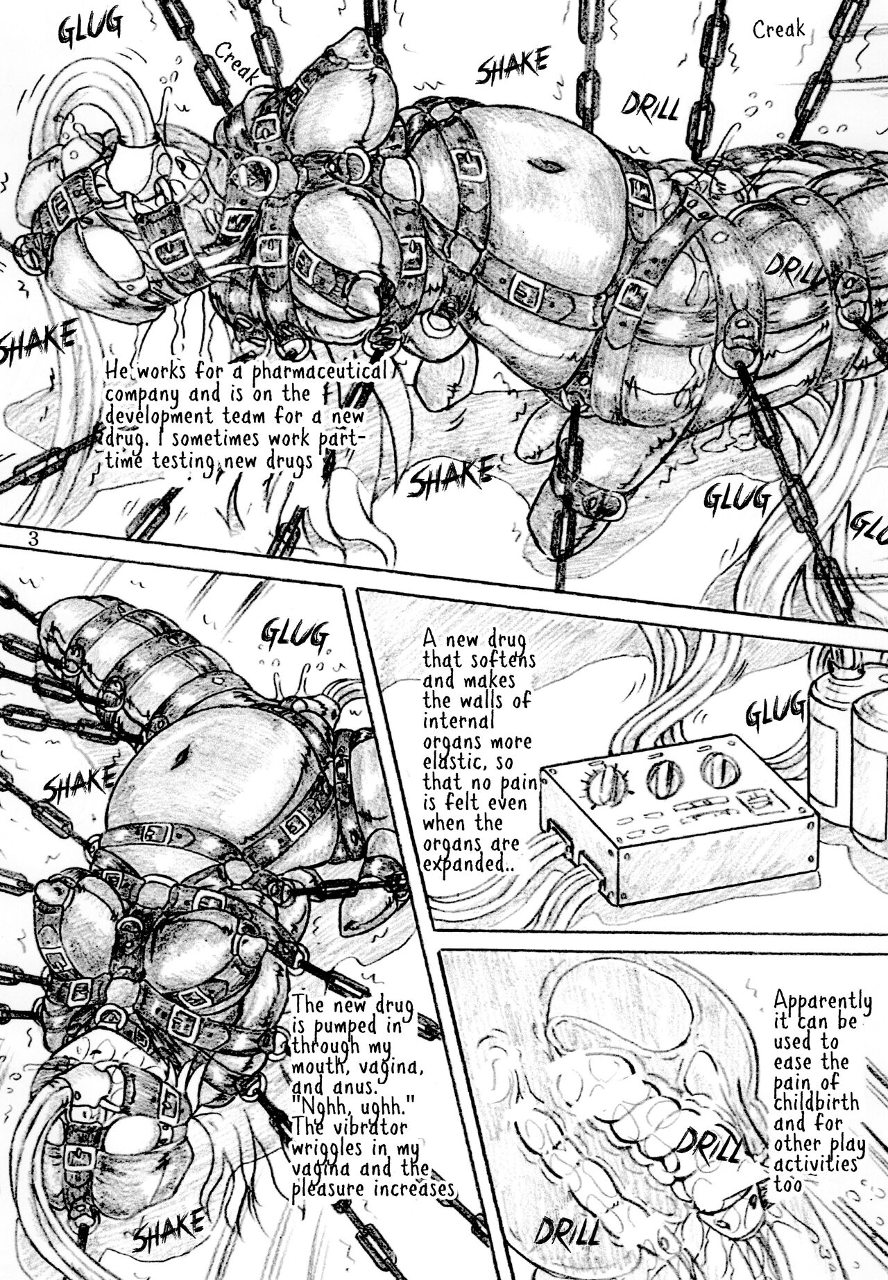 [Sumomo Dou (Sumomo EX)]Joshidai nama zenshin kōsoku naizō kakuchō kyōsei zetchō | College girl fully restrained internal organs expanded forced to climax[English] [Pin-t] [Digital] Page 3