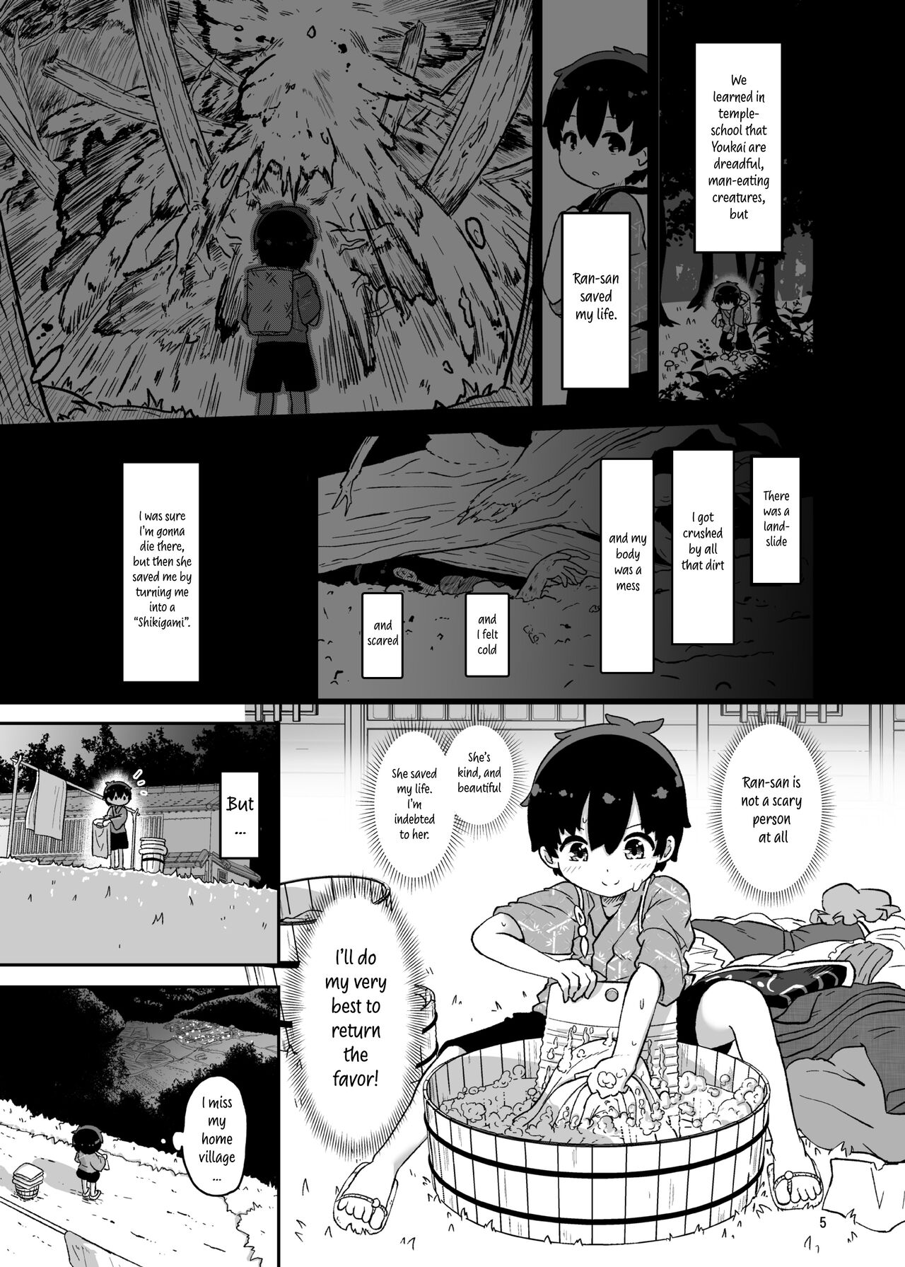 [Komamesugata (Akure Ekuto)]Boku wa Ran-sama no mono | I belong to Ran(Touhou Project) [English] [Tabunne Scans] [Digital] Page 5