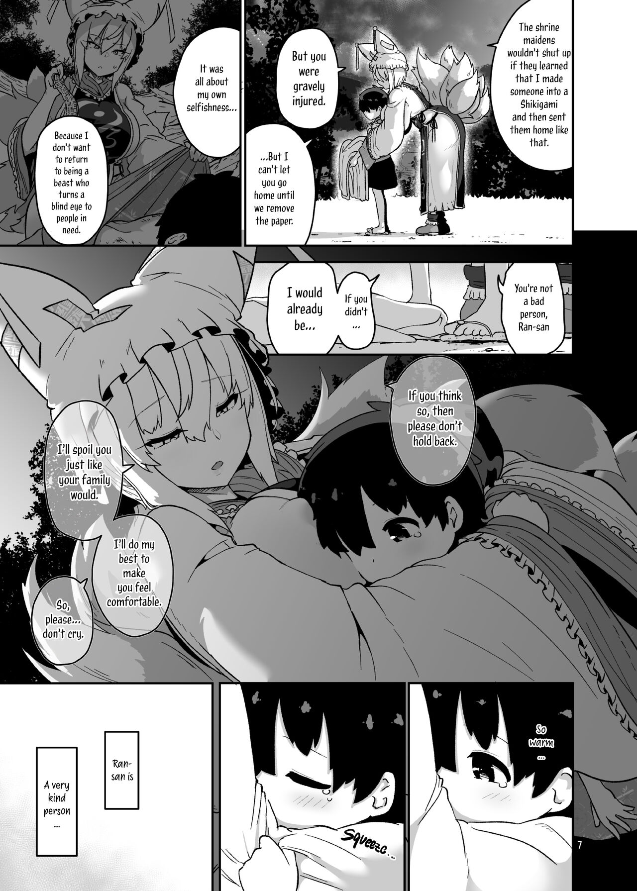 [Komamesugata (Akure Ekuto)]Boku wa Ran-sama no mono | I belong to Ran(Touhou Project) [English] [Tabunne Scans] [Digital] Page 7