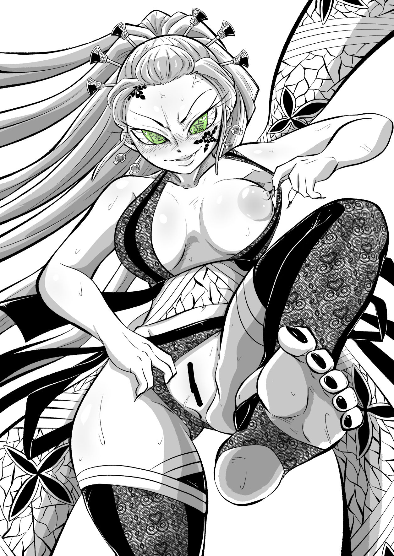 [Warui Yume (Aimu)]Oni o Kuruwasu Amai Mitsu(Kimetsu no Yaiba) [English] [Kappasa] Page 30