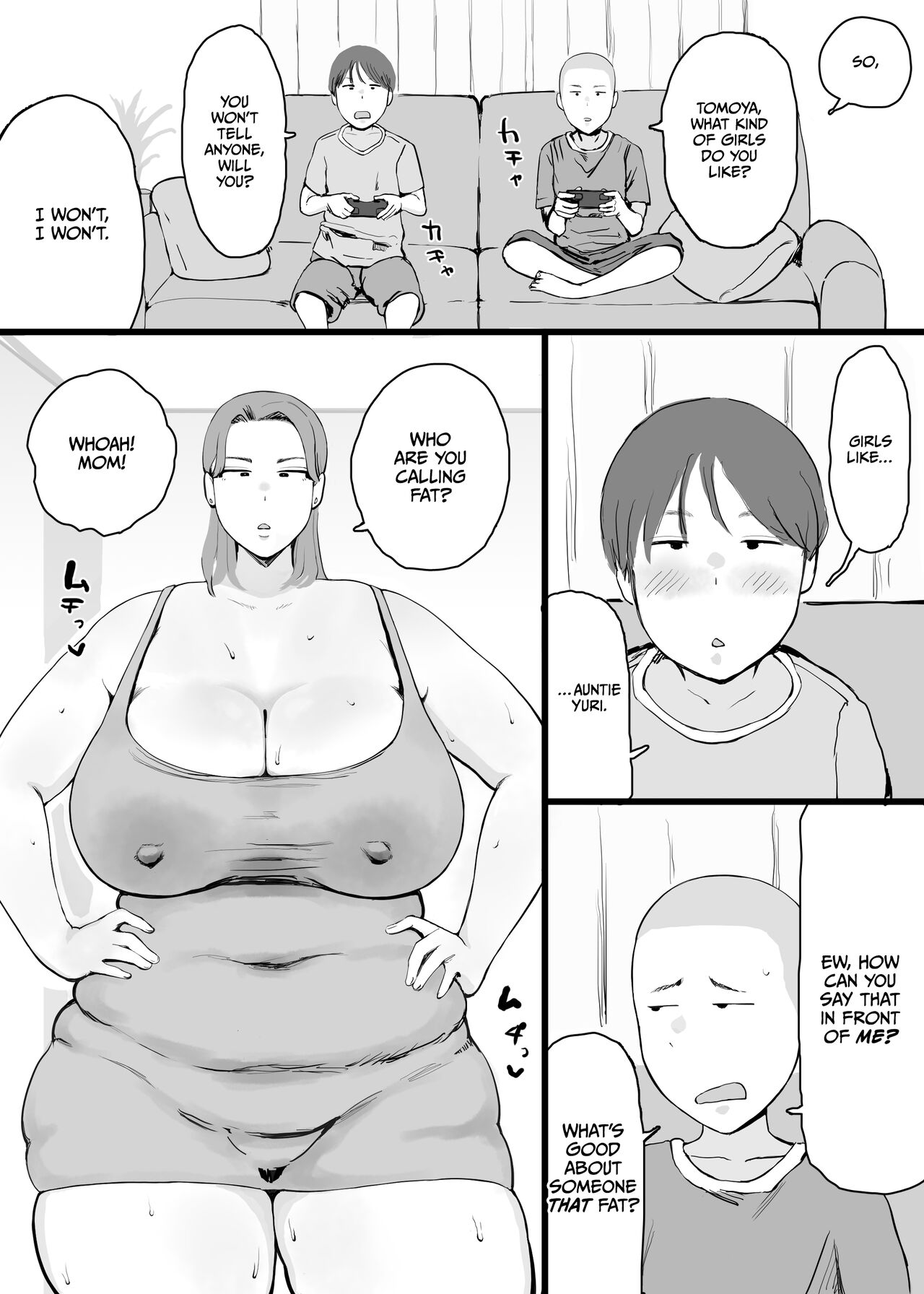 [gumi_chocolate_pine]Tomodachi no Okaa-san ni "Oppai o Mitai" to Onegai Shitara... Page 2