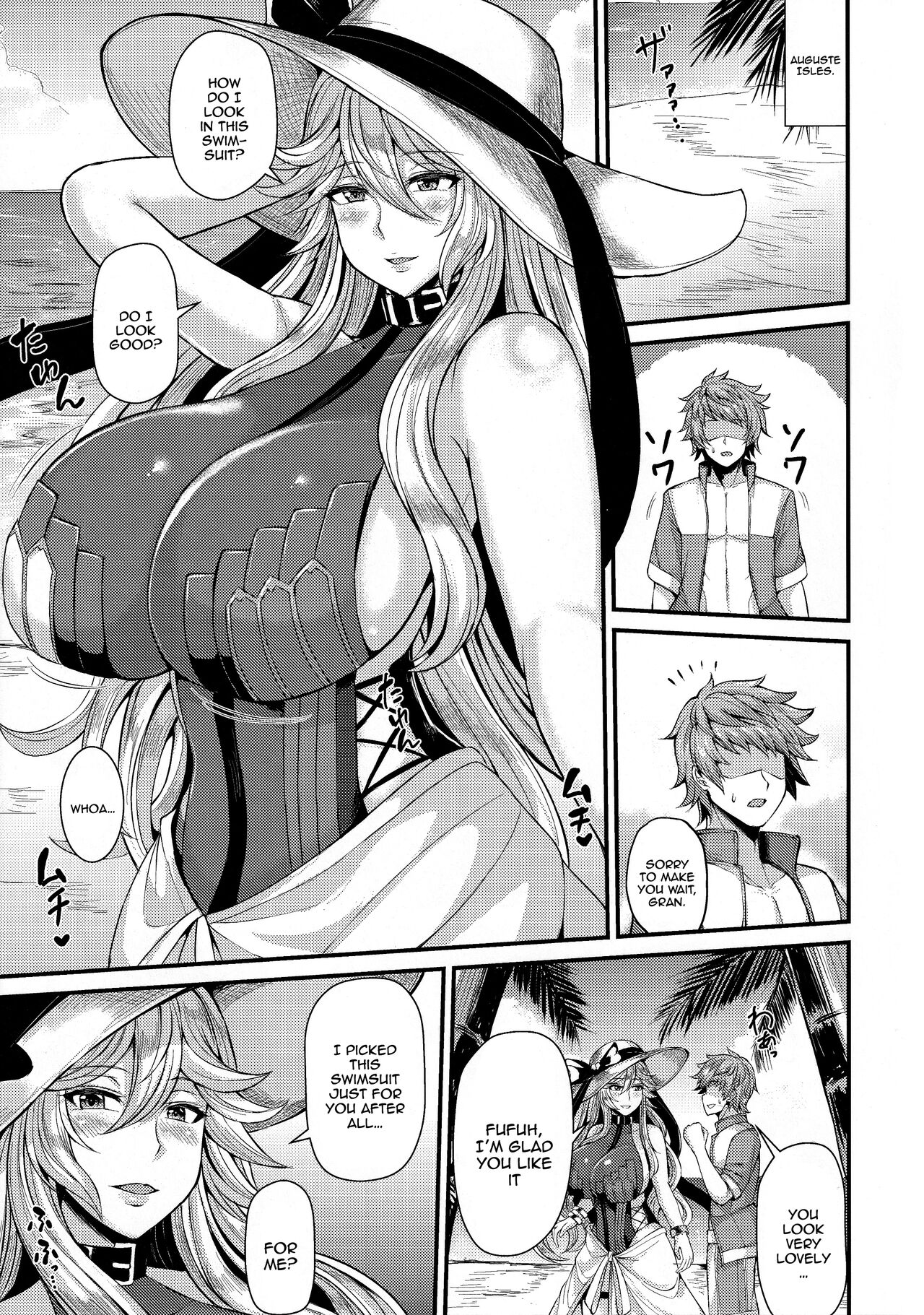 (C101) [Ashima Sandou (Ashima Takumi)]Magisa to Vacances |  Vacation With Magisa(Granblue Fantasy) [English] {Doujins.com} Page 3