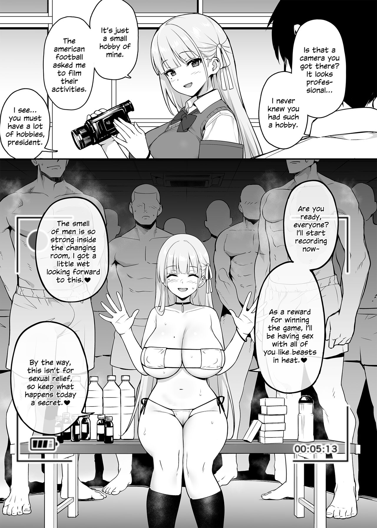 [TRY]Akogare no Seitokaichou ga Kyonyuu Sugiru Ken[English] [SDTLs] [Decensored] Page 18