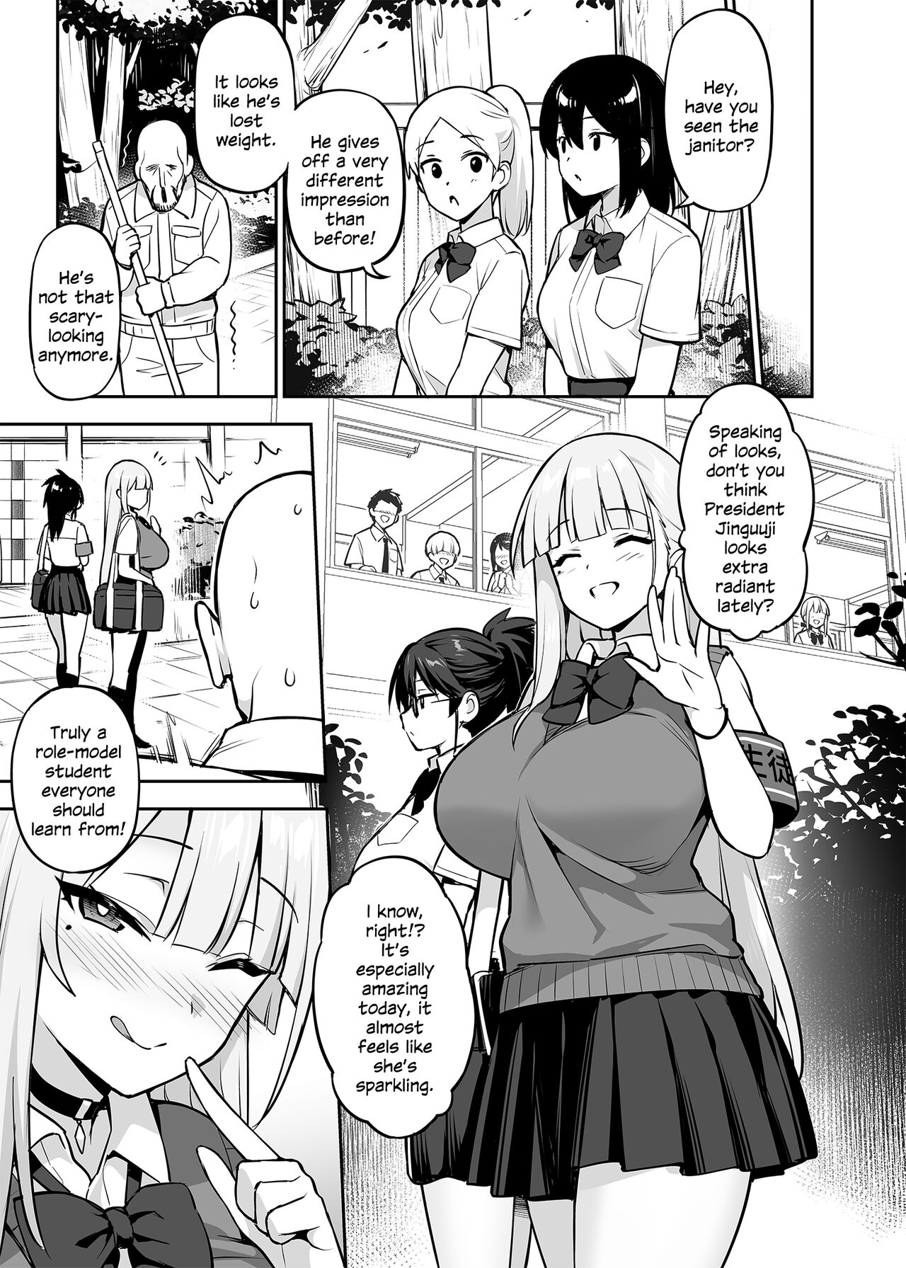 [TRY]Akogare no Seitokaichou ga Kyonyuu Sugiru Ken[English] [SDTLs] [Decensored] Page 40