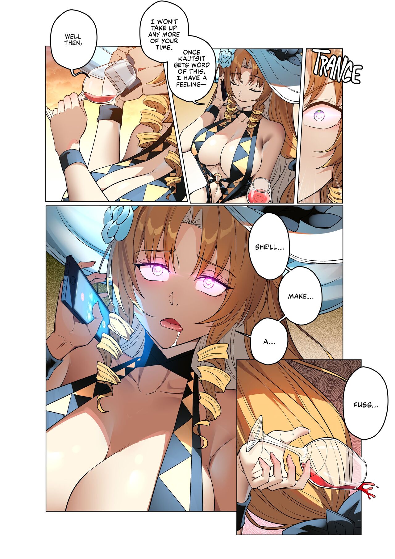 [LSC5]Character Series - Swire the Elegant Wit(Arknights) [English] [Fap It Scans] Page 4