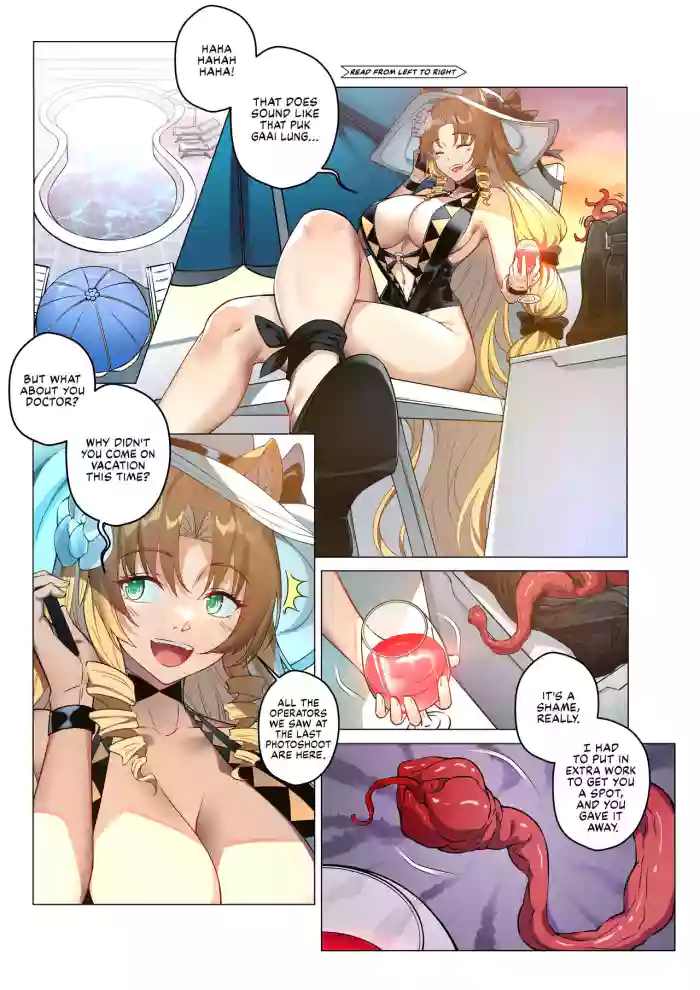 [LSC5]Character Series - Swire the Elegant Wit(Arknights) [English] [Fap It Scans]