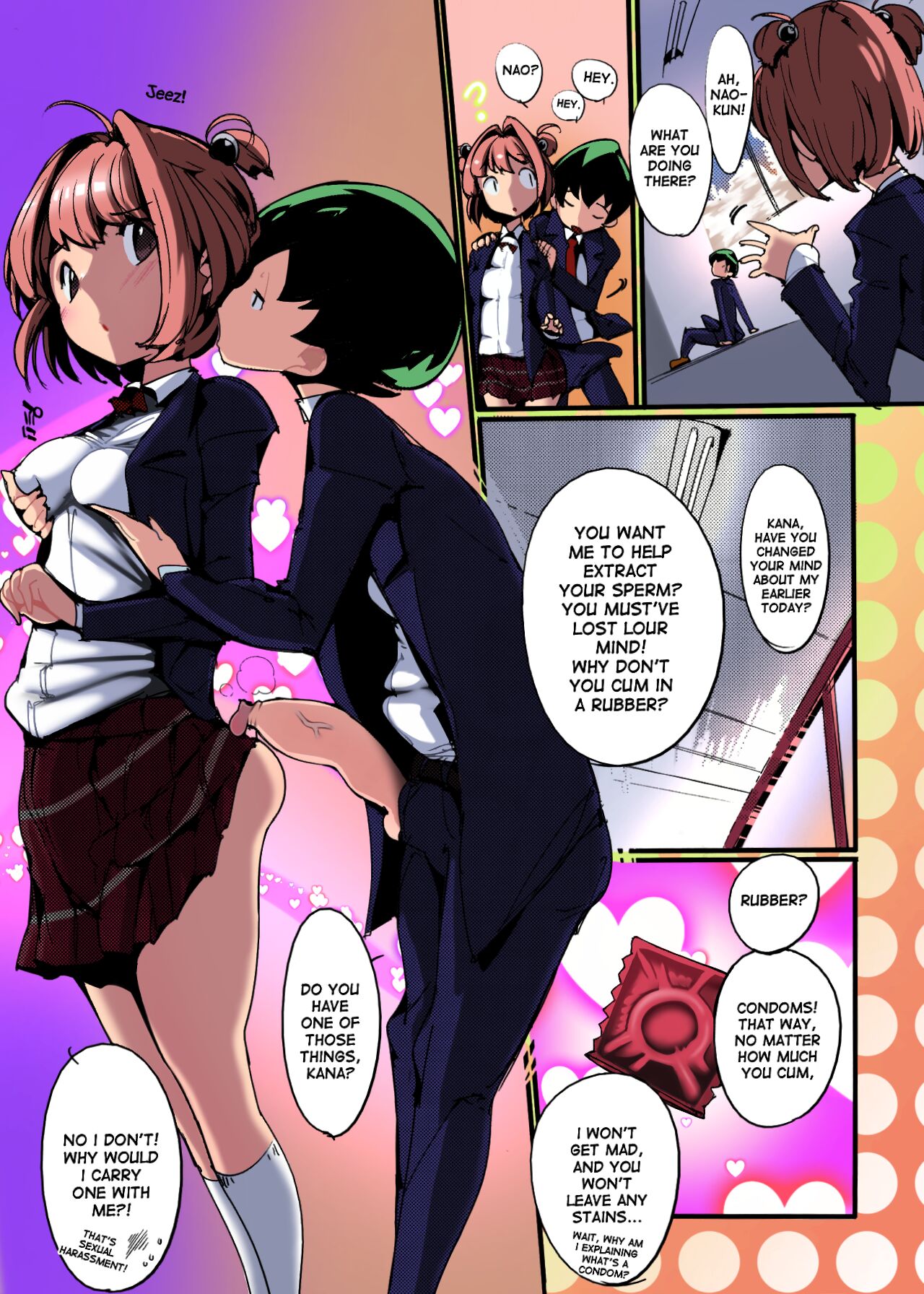 (C91) [Potato Salad (Kurisu)]Popuni Kei Joshi Panic! 4[English] [Colorized] Page 9