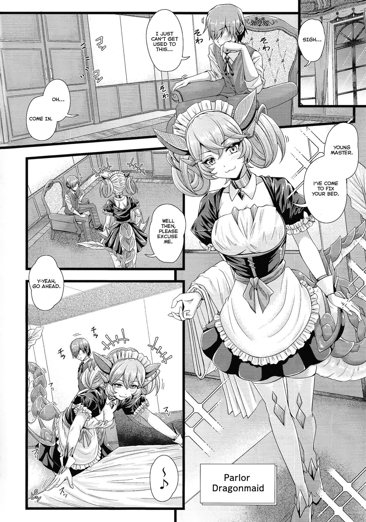 (C102) [Duelroid (JYUN, Hassen)]Dragon Maid no Yotogibanashi | Dragonmaid's Night Service(Yu-Gi-Oh! OCG) [English] [Rising Sun Translations] Page 3
