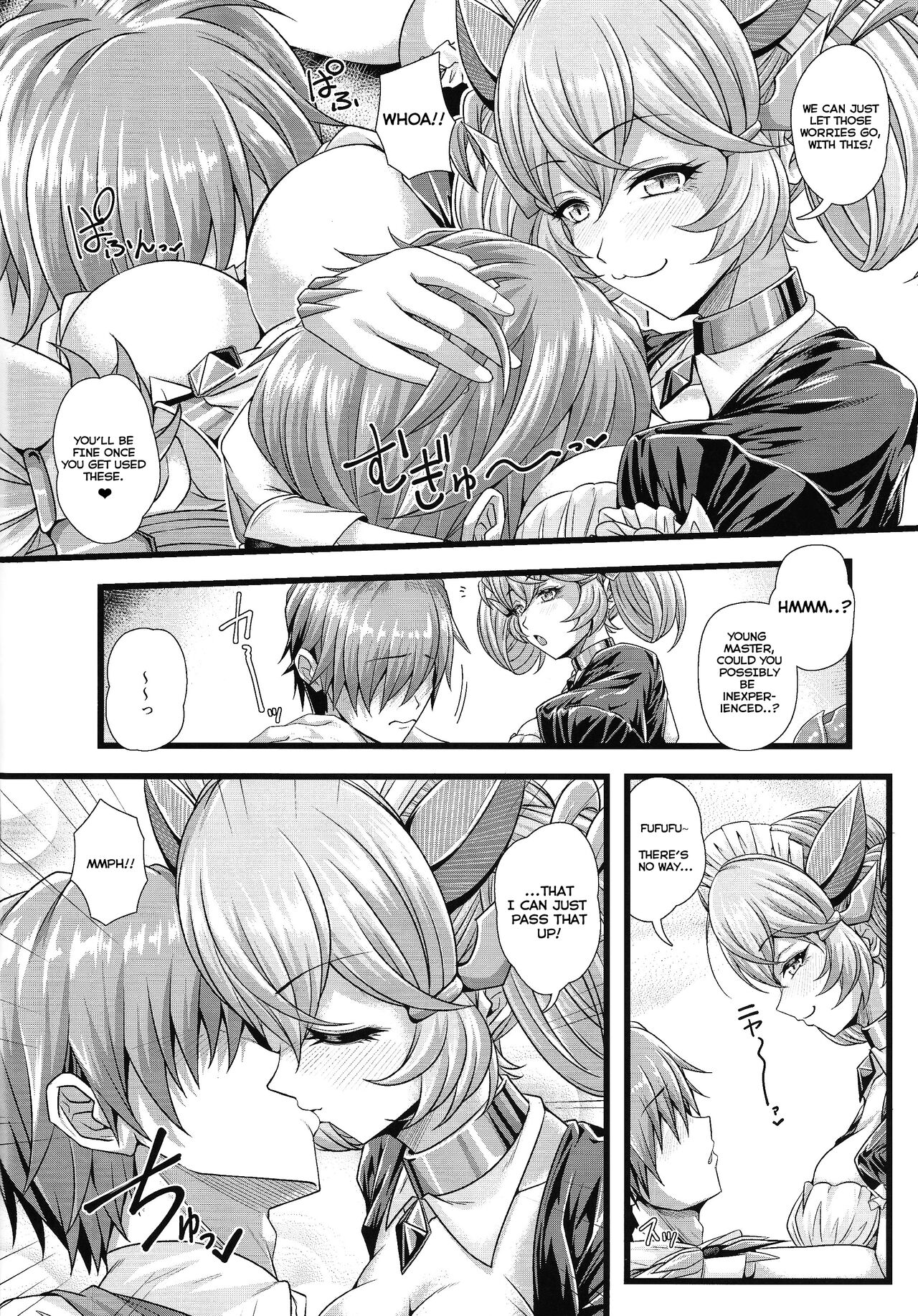 (C102) [Duelroid (JYUN, Hassen)]Dragon Maid no Yotogibanashi | Dragonmaid's Night Service(Yu-Gi-Oh! OCG) [English] [Rising Sun Translations] Page 5