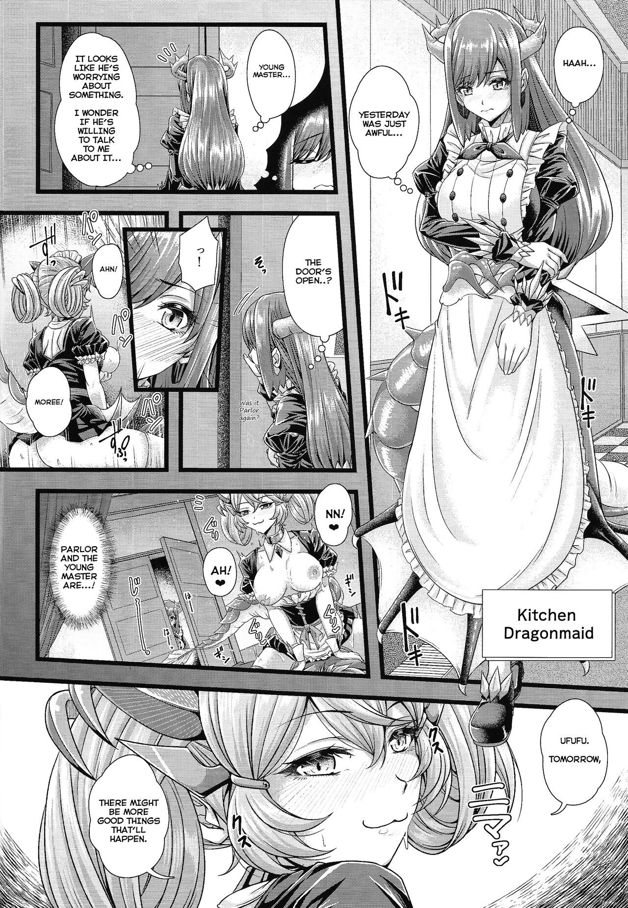(C102) [Duelroid (JYUN, Hassen)]Dragon Maid no Yotogibanashi | Dragonmaid's Night Service(Yu-Gi-Oh! OCG) [English] [Rising Sun Translations] Page 9
