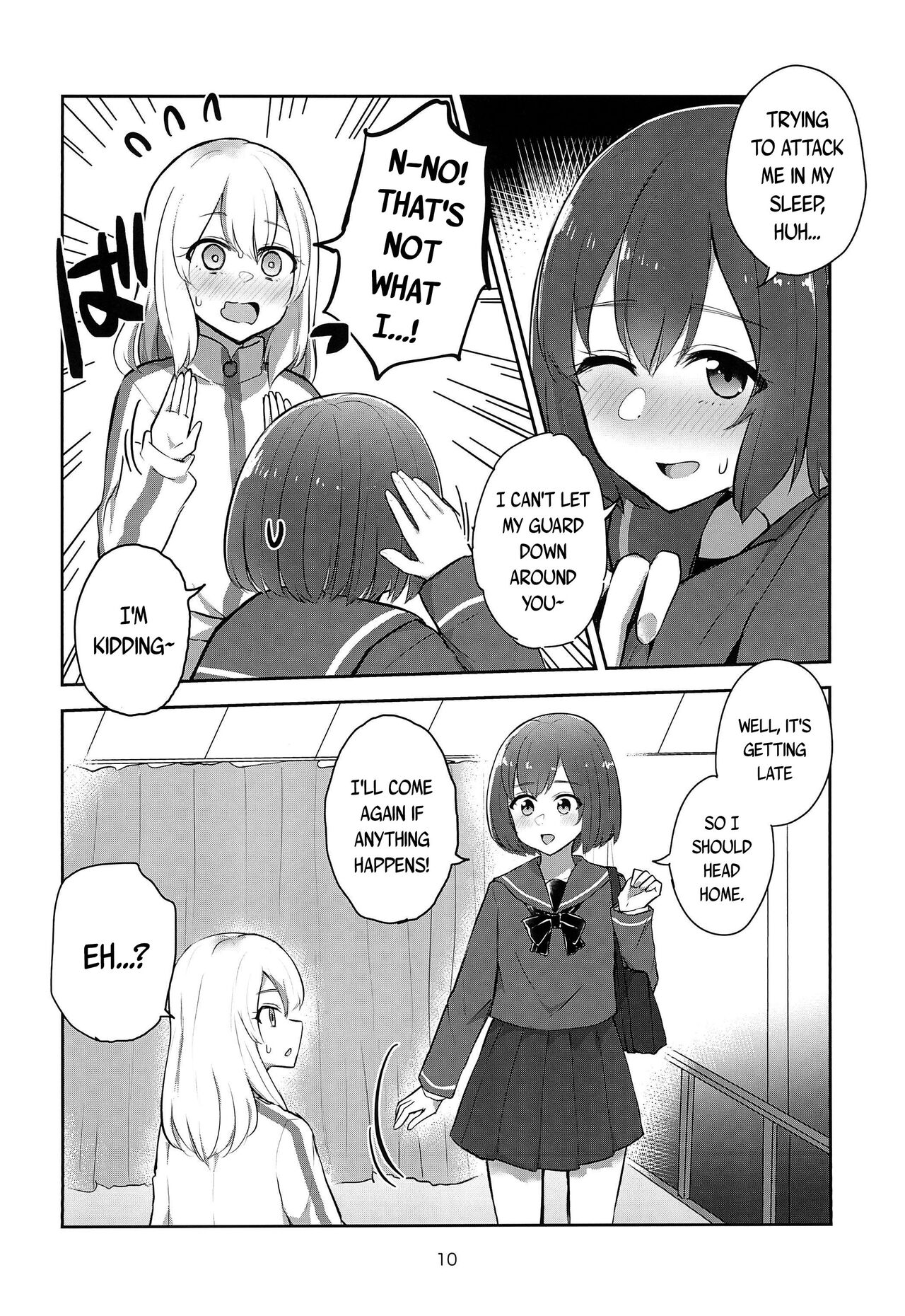 [Kyou Majo! (Uemura Navia)]Yoru no Sasoi wa Kotowarenai | Kano Can't Refuse Yoru's Temptation(Yoru no Kurage wa Oyogenai) [English] [/u/ scanlations] Page 10