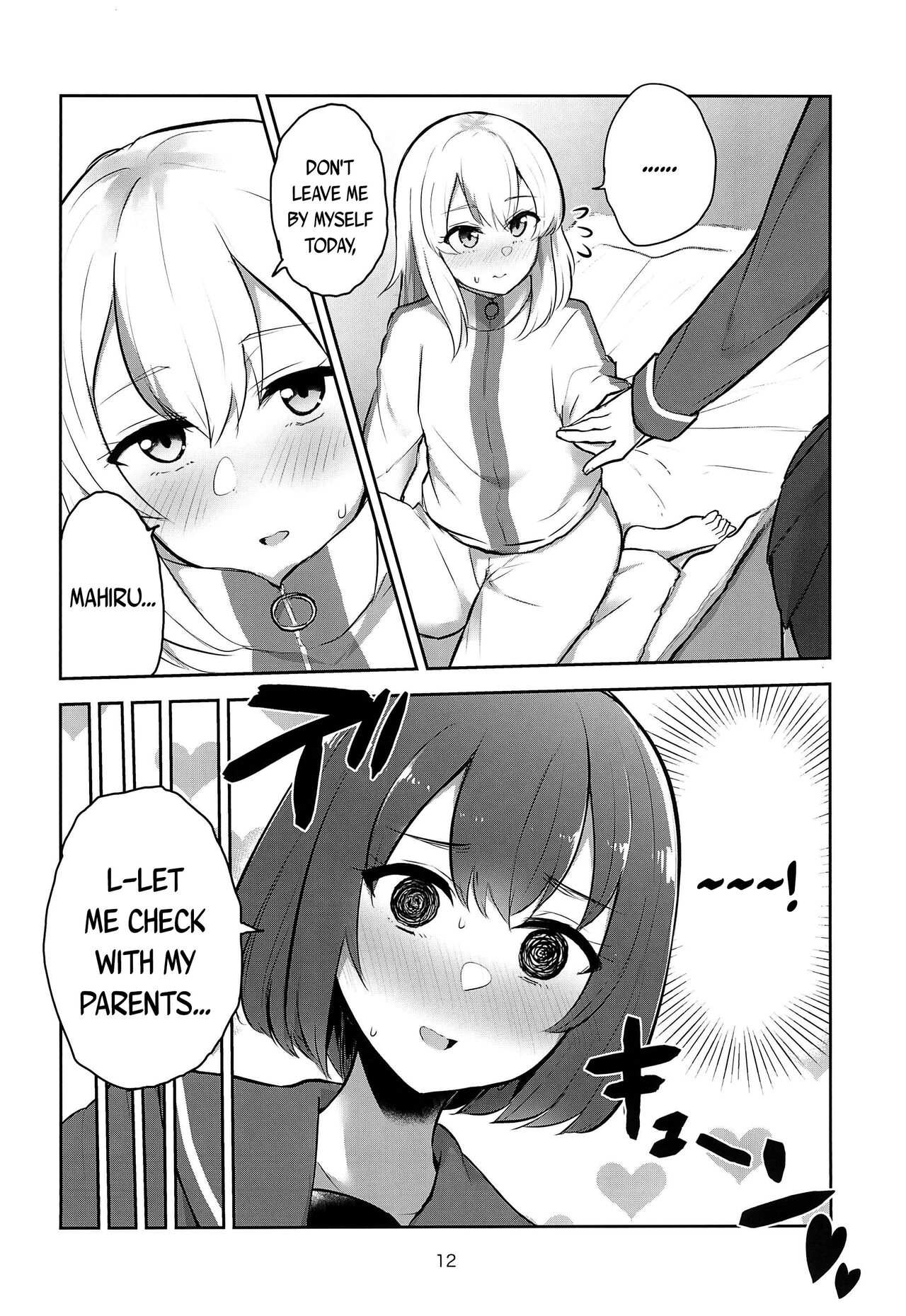 [Kyou Majo! (Uemura Navia)]Yoru no Sasoi wa Kotowarenai | Kano Can't Refuse Yoru's Temptation(Yoru no Kurage wa Oyogenai) [English] [/u/ scanlations] Page 12