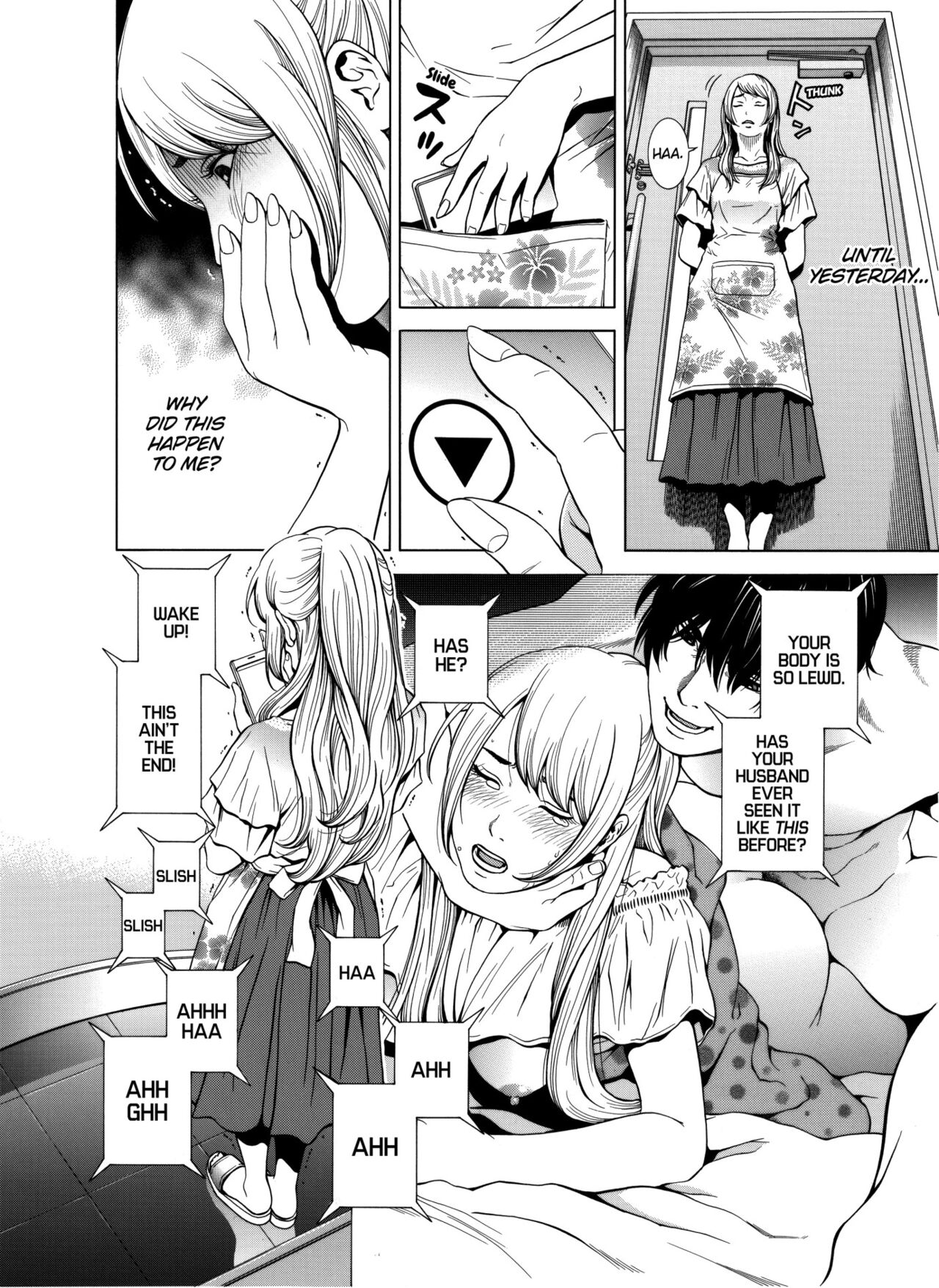 [Yuuki Ryo]Netorareru.~ Tsuma ga Ochi Yuku Hen'ai Kairaku no Hate ni...1-4 | NETORARERU, A Wife's Descent Into Sinful Pleasures 1-4[English] [Decensored] Page 29