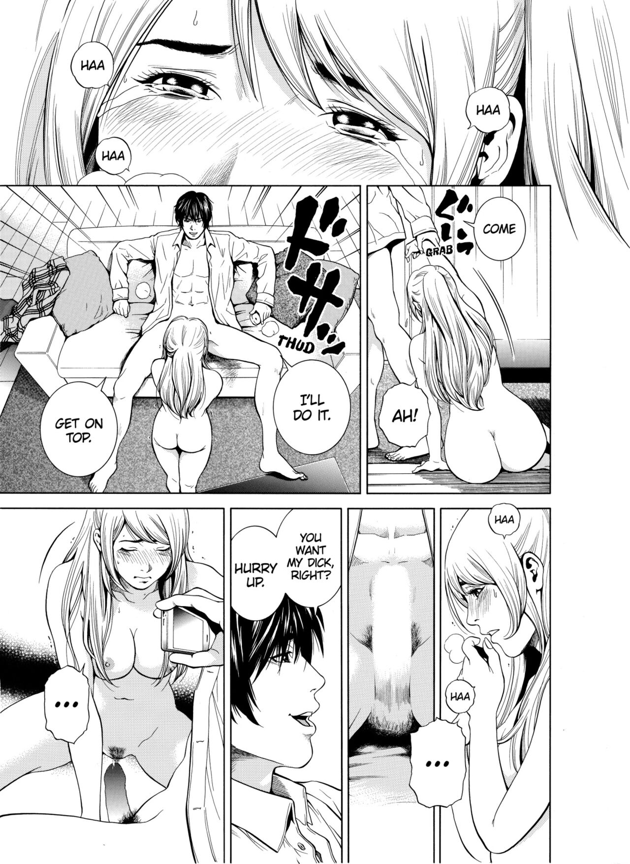 [Yuuki Ryo]Netorareru.~ Tsuma ga Ochi Yuku Hen'ai Kairaku no Hate ni...1-4 | NETORARERU, A Wife's Descent Into Sinful Pleasures 1-4[English] [Decensored] Page 72