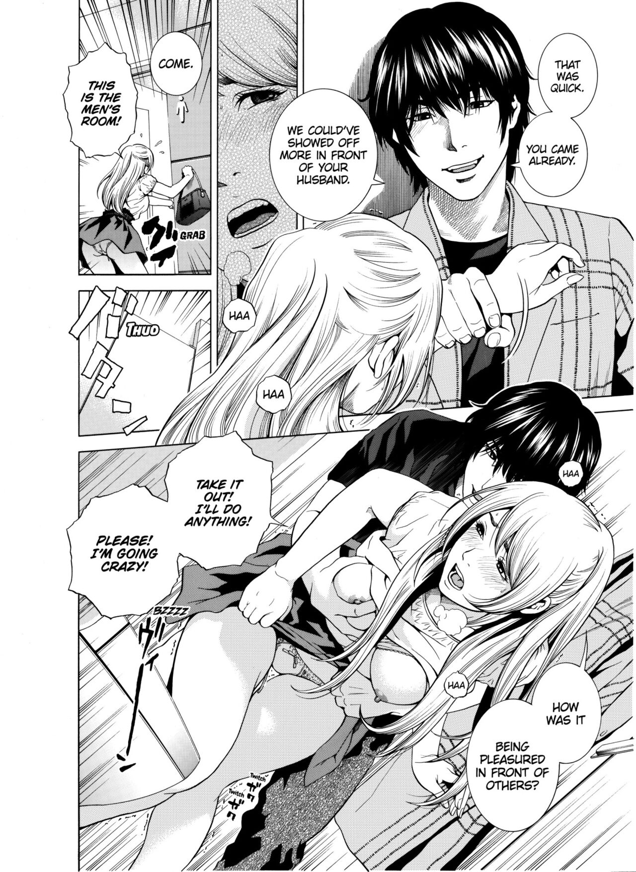 [Yuuki Ryo]Netorareru.~ Tsuma ga Ochi Yuku Hen'ai Kairaku no Hate ni...1-4 | NETORARERU, A Wife's Descent Into Sinful Pleasures 1-4[English] [Decensored] Page 95