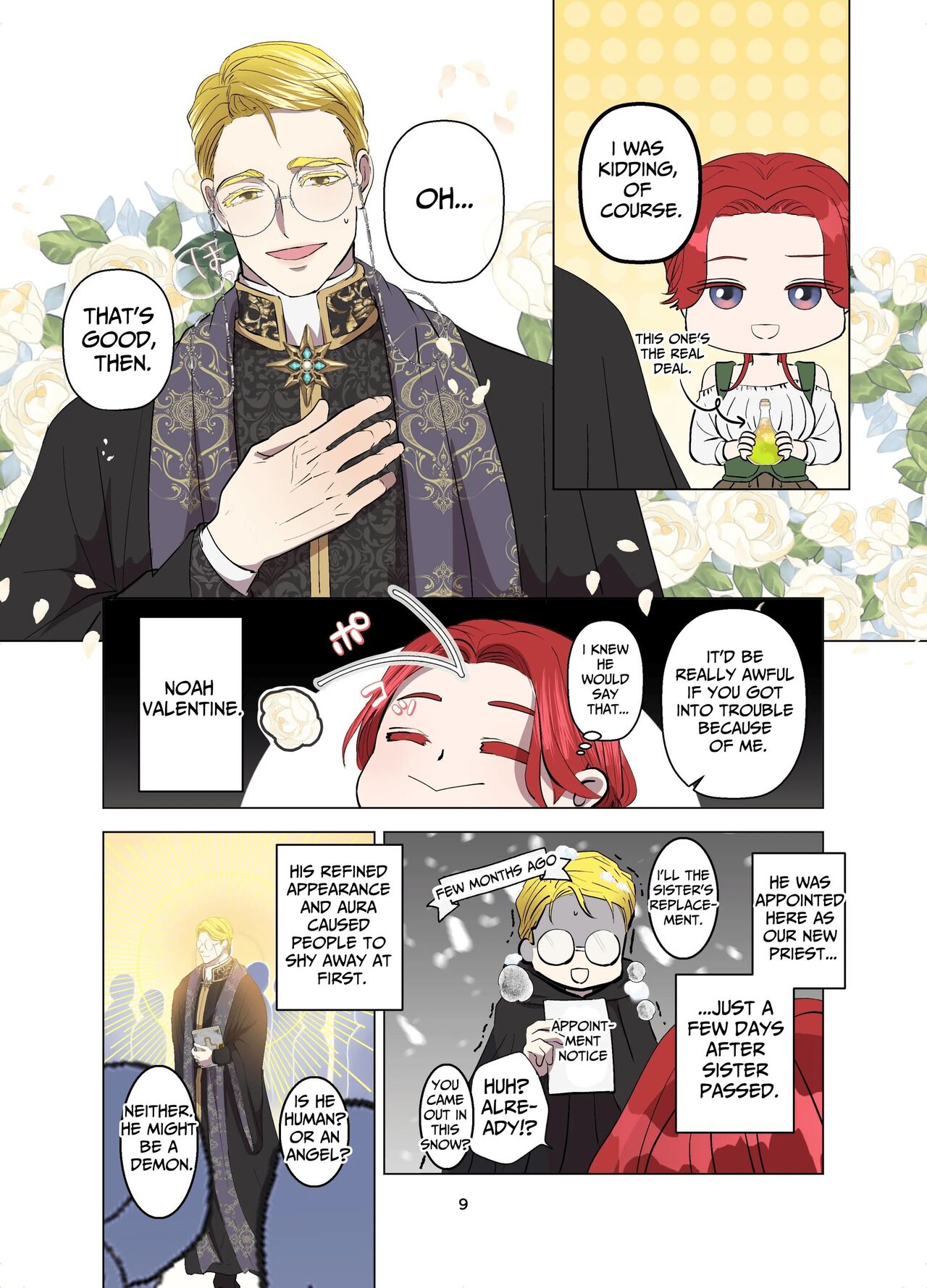 [Contamination]Yomeki okure-mura Musume wa Shinpu-sama no Dekiai kara nige rarenai | Village Woman Who Missed Her Chance At Marriage Cannot Escape From The Infatuated Priest[English] Page 10
