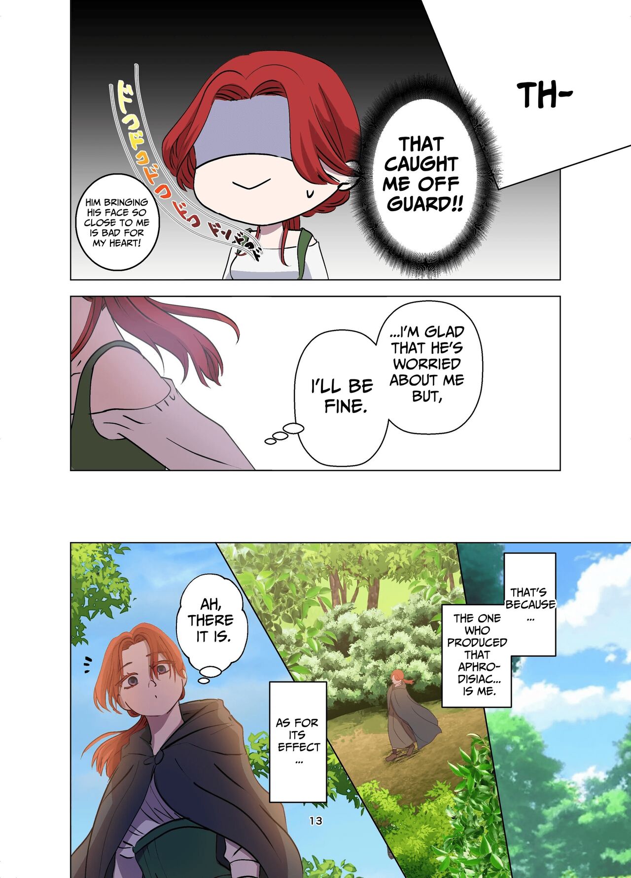 [Contamination]Yomeki okure-mura Musume wa Shinpu-sama no Dekiai kara nige rarenai | Village Woman Who Missed Her Chance At Marriage Cannot Escape From The Infatuated Priest[English] Page 14