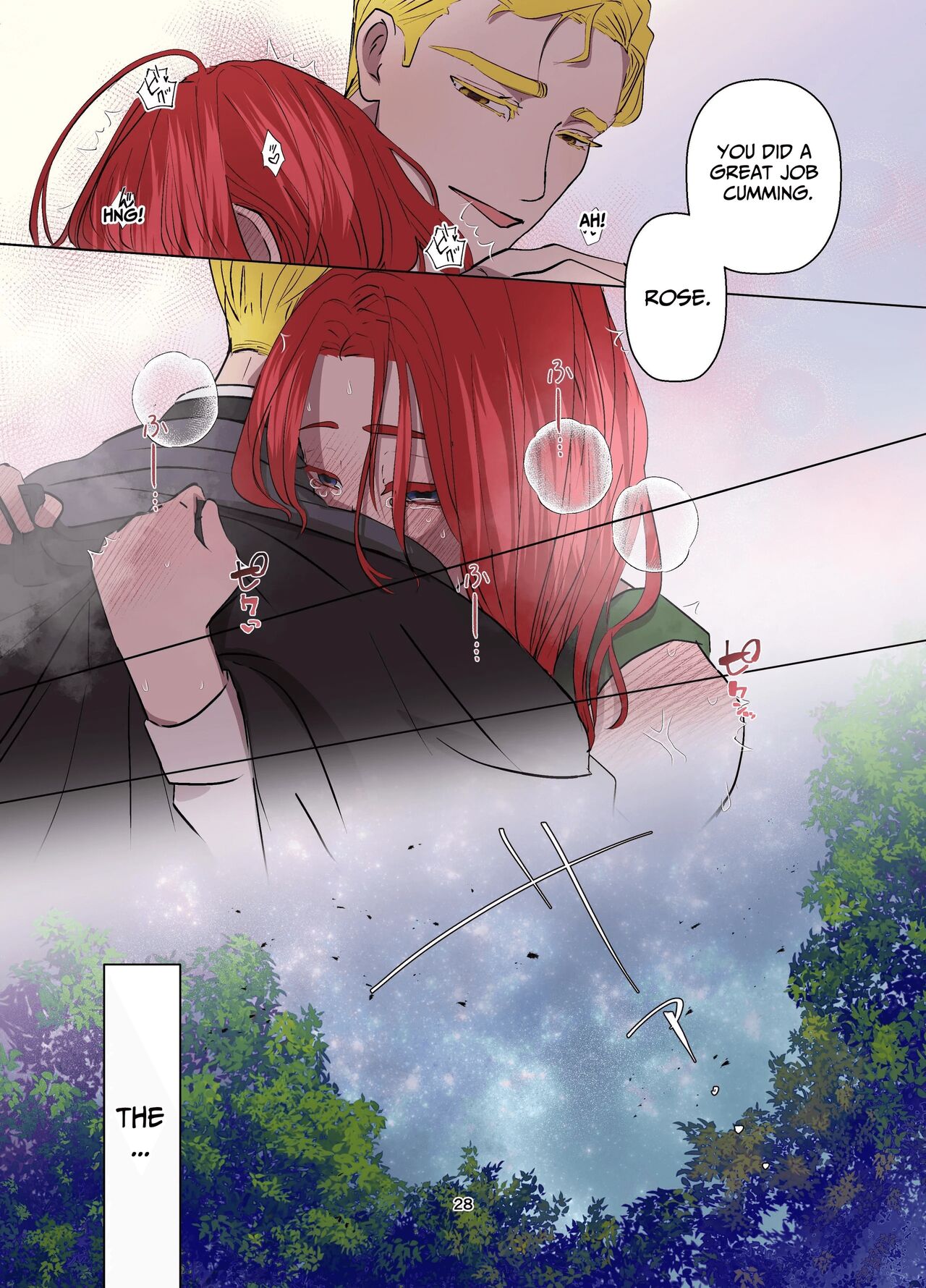 [Contamination]Yomeki okure-mura Musume wa Shinpu-sama no Dekiai kara nige rarenai | Village Woman Who Missed Her Chance At Marriage Cannot Escape From The Infatuated Priest[English] Page 29