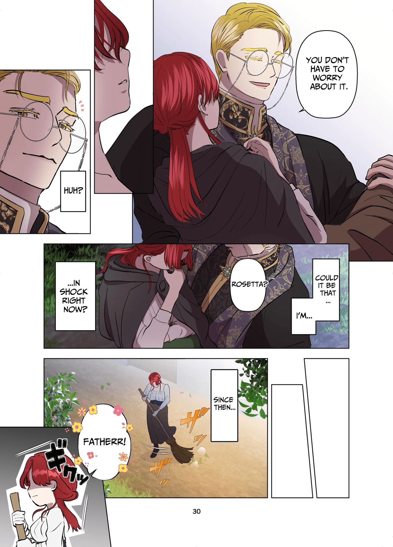 [Contamination]Yomeki okure-mura Musume wa Shinpu-sama no Dekiai kara nige rarenai | Village Woman Who Missed Her Chance At Marriage Cannot Escape From The Infatuated Priest[English] Page 31