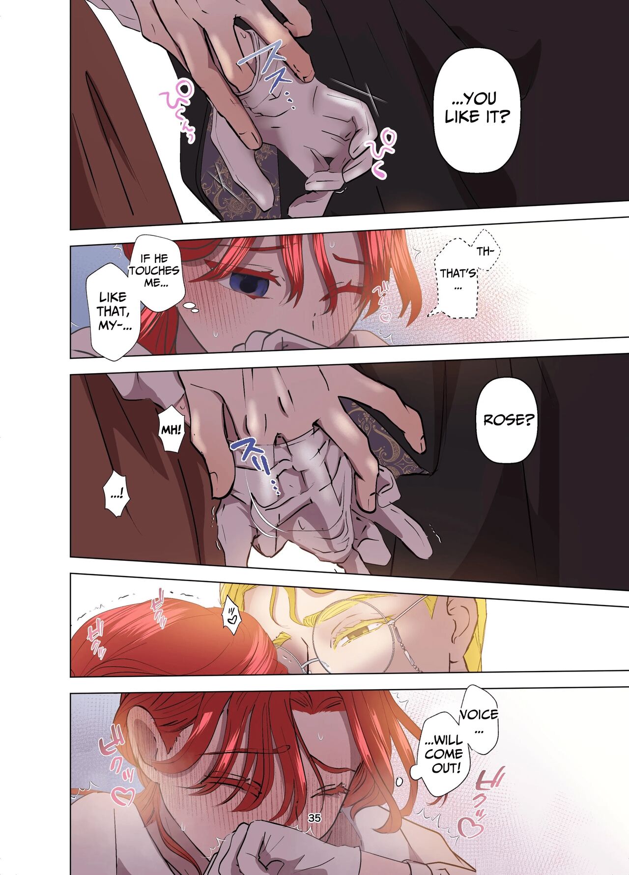 [Contamination]Yomeki okure-mura Musume wa Shinpu-sama no Dekiai kara nige rarenai | Village Woman Who Missed Her Chance At Marriage Cannot Escape From The Infatuated Priest[English] Page 36