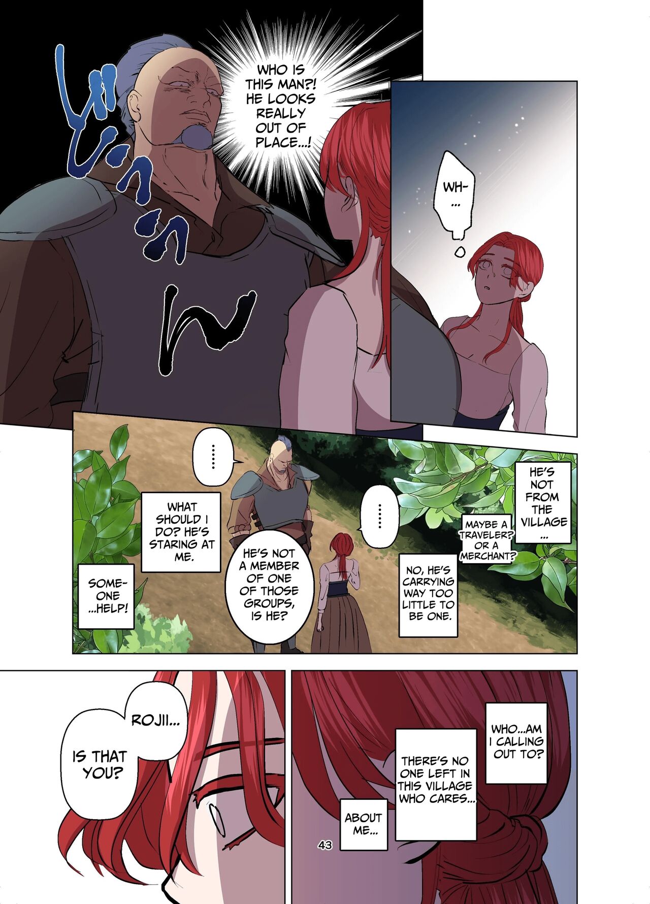[Contamination]Yomeki okure-mura Musume wa Shinpu-sama no Dekiai kara nige rarenai | Village Woman Who Missed Her Chance At Marriage Cannot Escape From The Infatuated Priest[English] Page 44