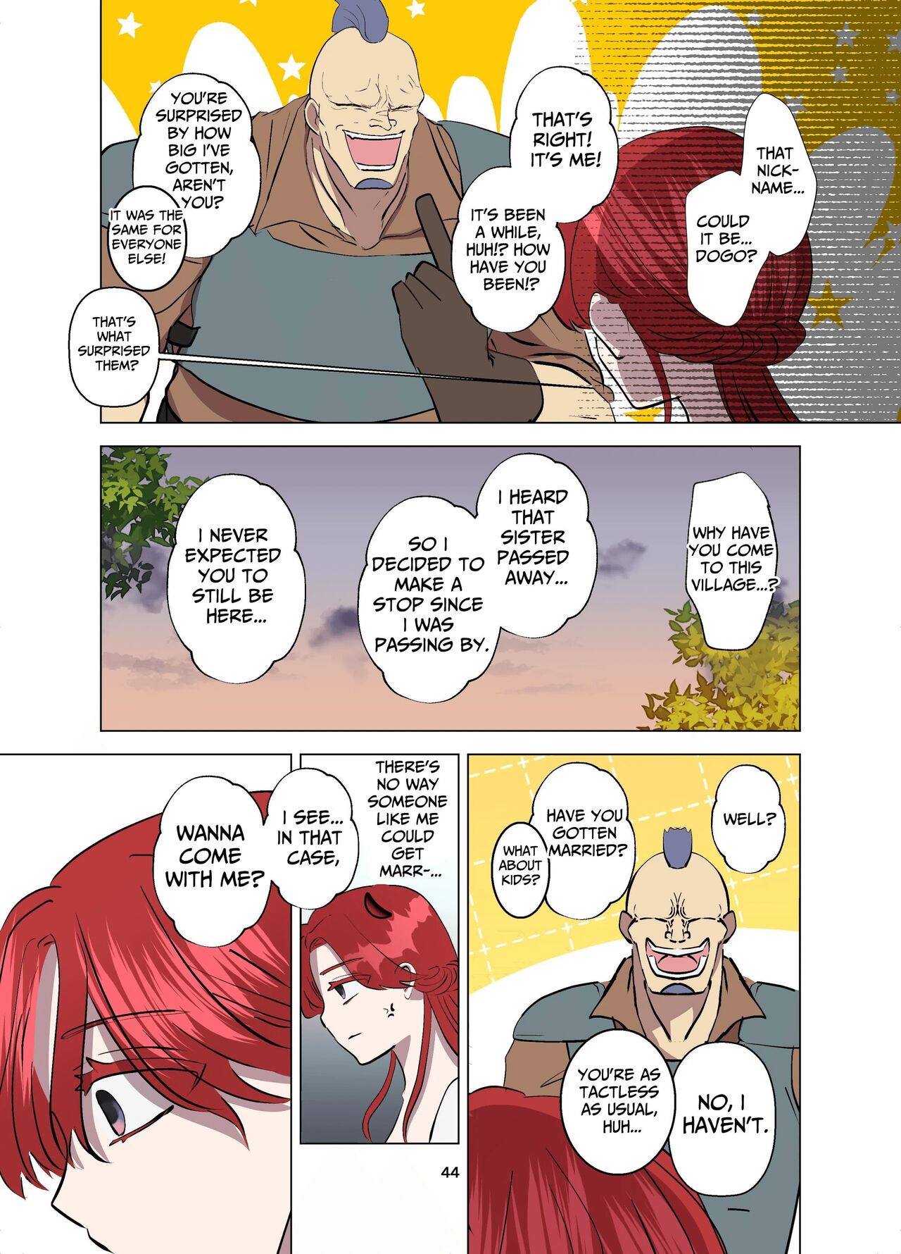 [Contamination]Yomeki okure-mura Musume wa Shinpu-sama no Dekiai kara nige rarenai | Village Woman Who Missed Her Chance At Marriage Cannot Escape From The Infatuated Priest[English] Page 45