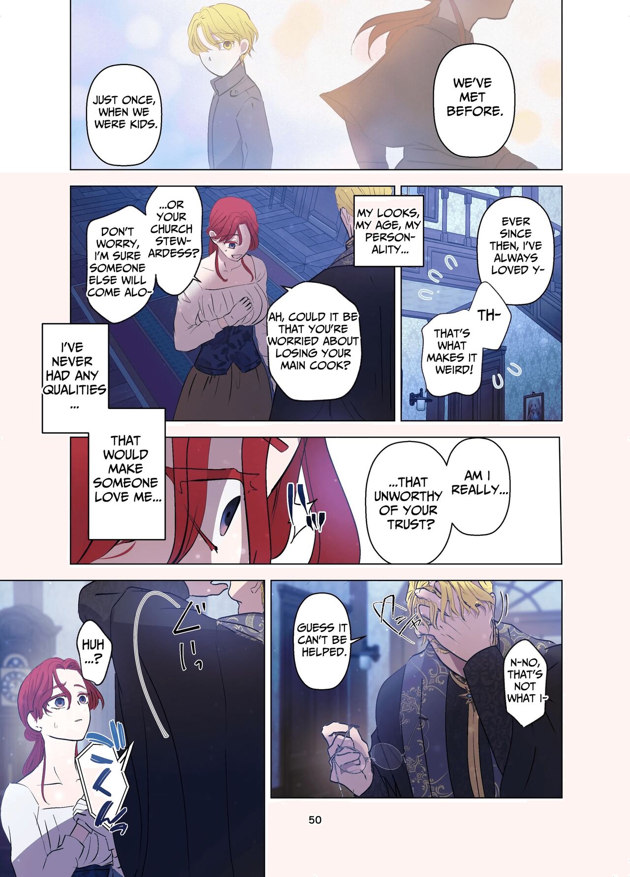 [Contamination]Yomeki okure-mura Musume wa Shinpu-sama no Dekiai kara nige rarenai | Village Woman Who Missed Her Chance At Marriage Cannot Escape From The Infatuated Priest[English] Page 51