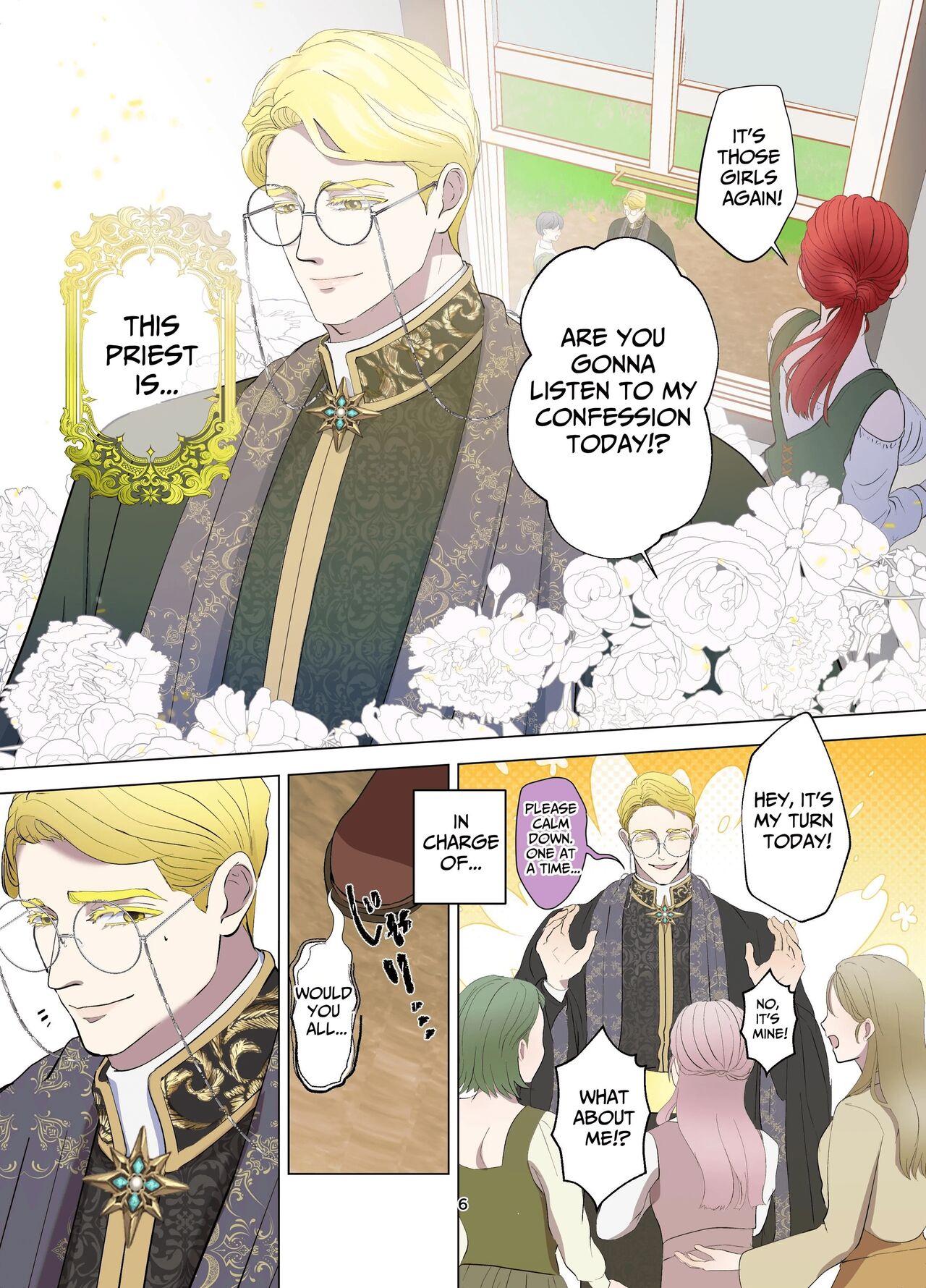 [Contamination]Yomeki okure-mura Musume wa Shinpu-sama no Dekiai kara nige rarenai | Village Woman Who Missed Her Chance At Marriage Cannot Escape From The Infatuated Priest[English] Page 7