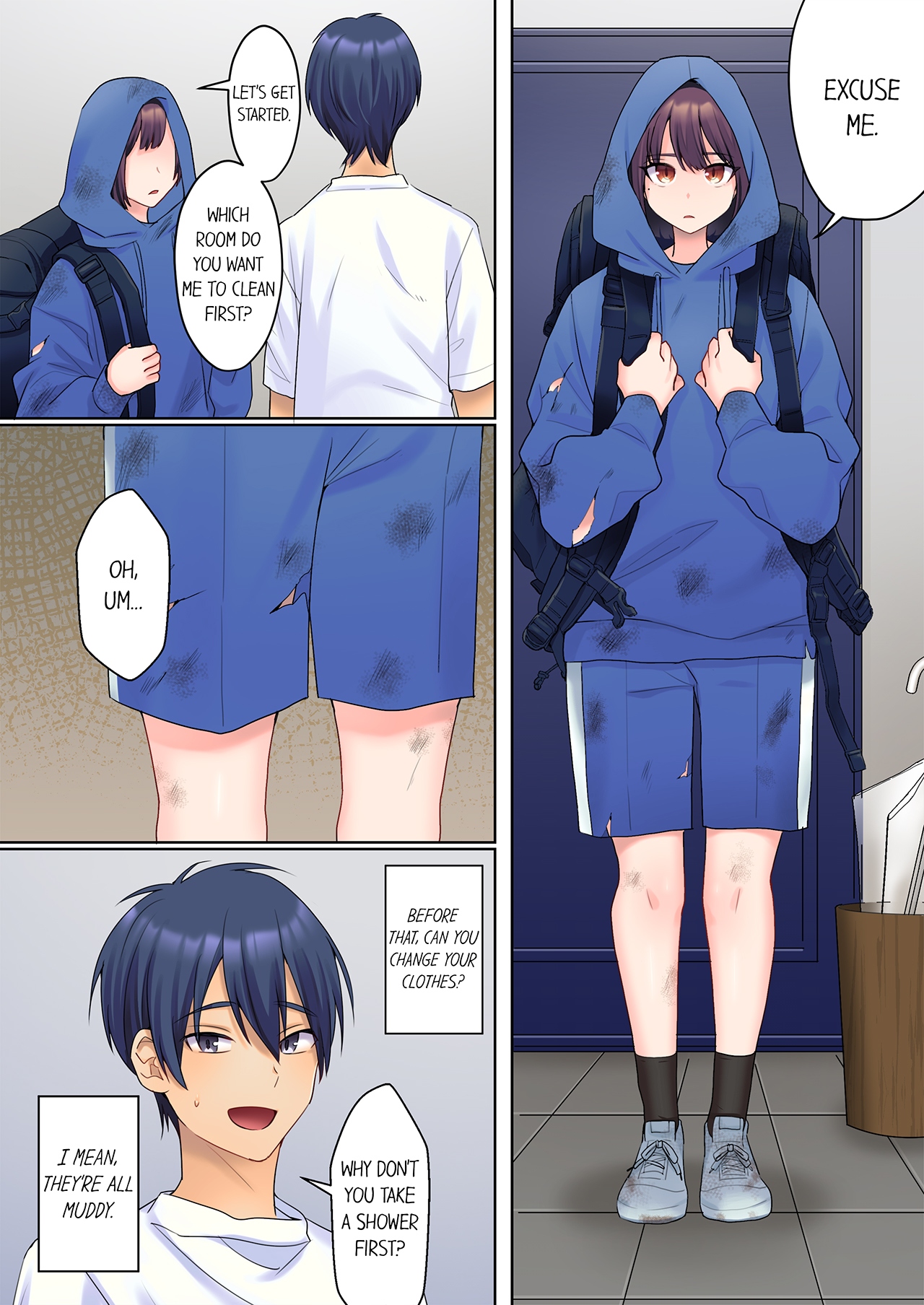[Himino]Mukuchi na Kanojo no Seikantai ~Koe wa Dasanai kedo Karada wa Shoujiki da ne, Zubunure da yo 1-6 | The Quiet Girl’s Erogenous Zone - She Doesn’t Moan, but Her Body is Honest, She is Wet 1-6[English] Page 8