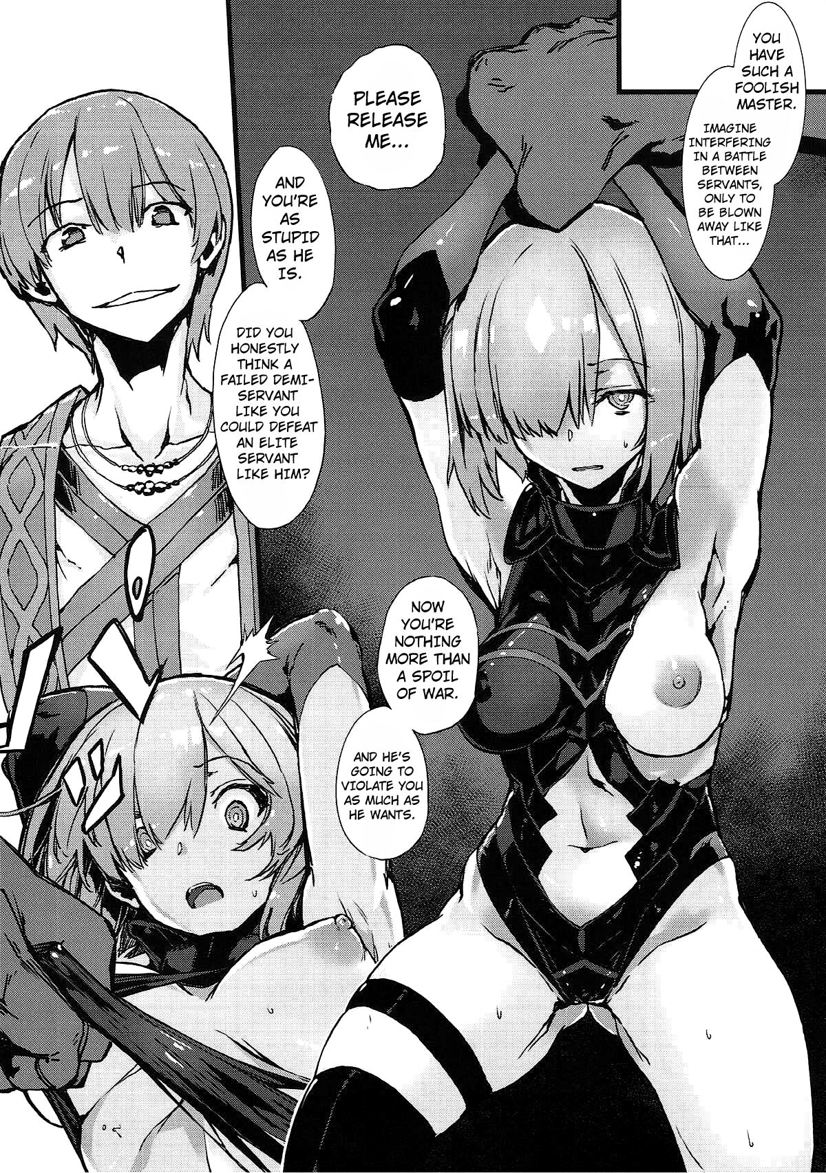 (C93) [Kenja Time (Zutta)]Bad End Catharsis Vol.8(Fate Grand Order) [English] [Kuraudo] Page 3