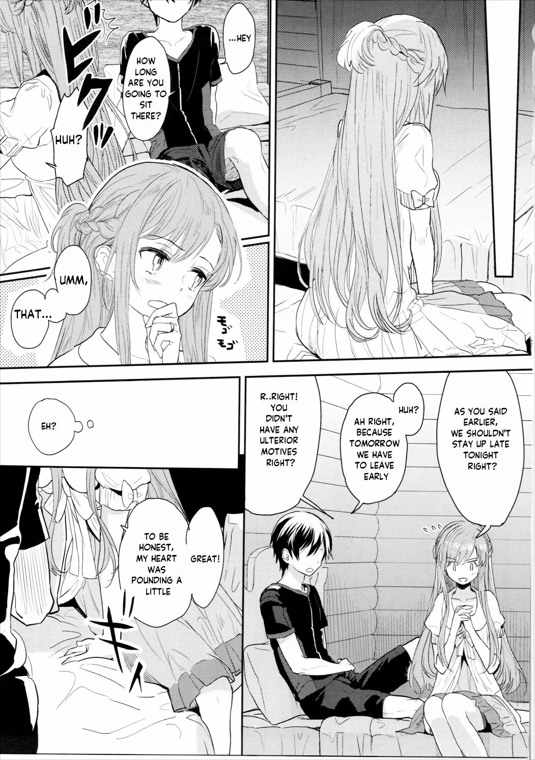 (C90) [Aerial (Mori)]Shikata Naiyo Otokonoko Damon ne | It can't be helped, you're a boy after all(Sword Art Online) [English] [Haoscans] Page 4