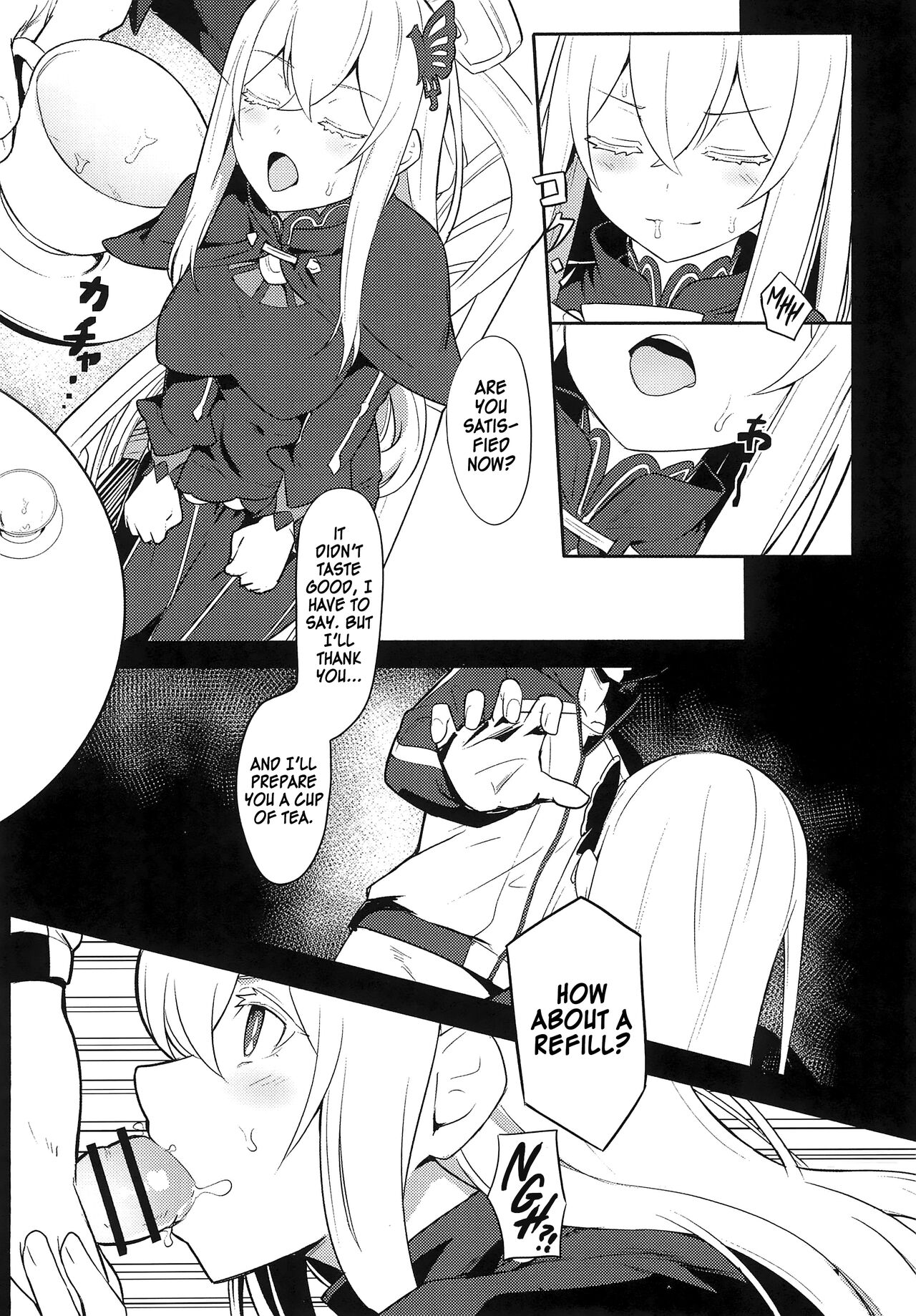 (C99) [Ohanabatake (Siseki Hirame)]Echidna sukebebon I(Re:Zero kara Hajimeru Isekai Seikatsu) [English] [Kinsei Translations] Page 15