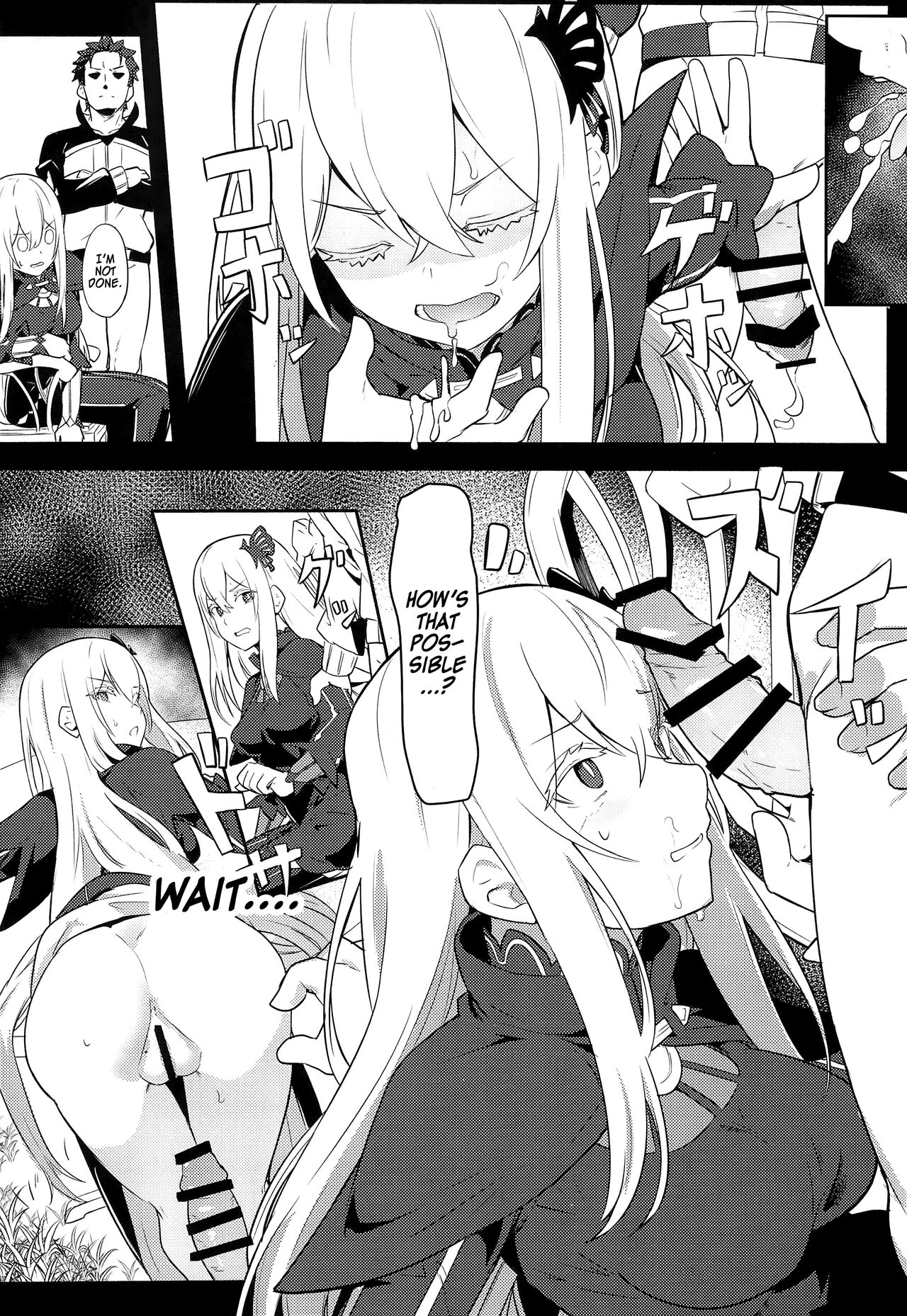 (C99) [Ohanabatake (Siseki Hirame)]Echidna sukebebon I(Re:Zero kara Hajimeru Isekai Seikatsu) [English] [Kinsei Translations] Page 18