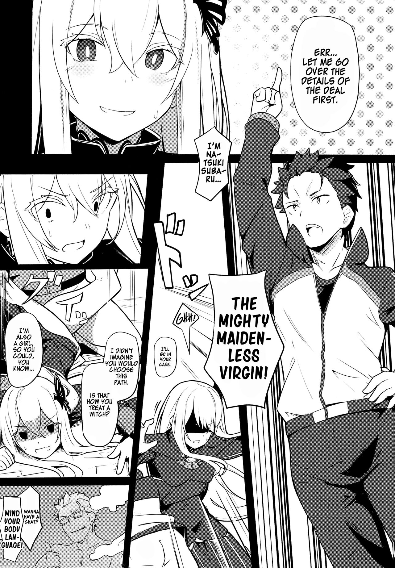 (C99) [Ohanabatake (Siseki Hirame)]Echidna sukebebon I(Re:Zero kara Hajimeru Isekai Seikatsu) [English] [Kinsei Translations] Page 3