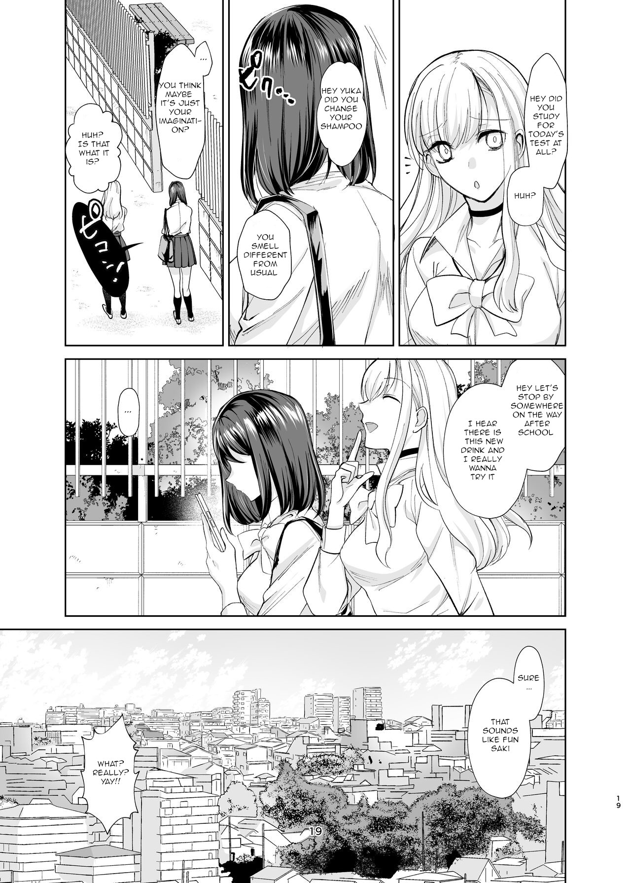 [Chiyori Koubou]Majime Osananajimi ga P Katsu ni Dohamari Shite Sex Daisuki ni Nacchau Hanashi | The story of a serious childhood friend who becomes deeply involved in 'P-services' and ends up addicted to sex[English] Page 18