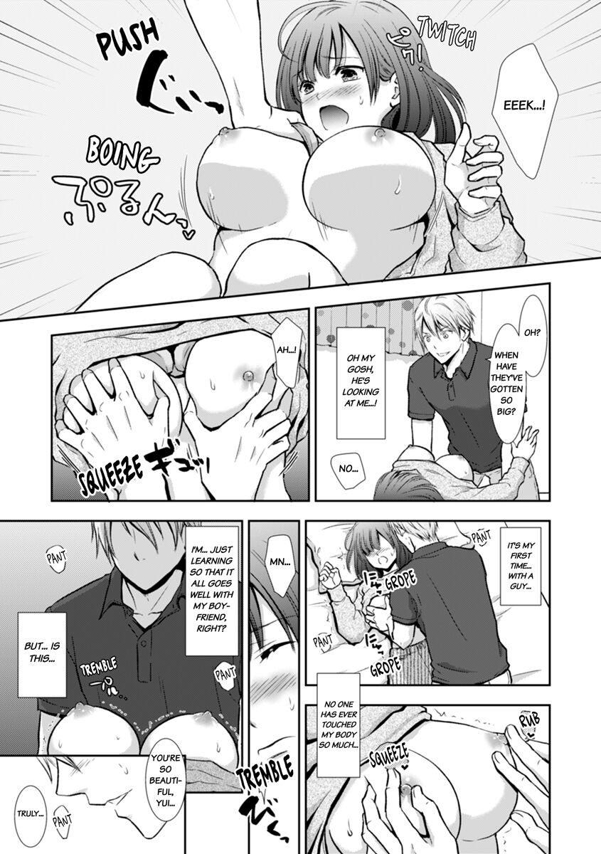 [gento]"Sex no Benkyou Shiyokka?" Kareshi ga Iru no ni Itoko kara Shojo wo Ubaware Zecchou Shidou 1-3 | Let's Learn About Sex: Your Cousin Will Take Your Virginity and Teach You How to Come 1-3[English] Page 17