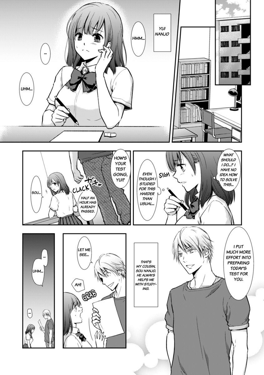 [gento]"Sex no Benkyou Shiyokka?" Kareshi ga Iru no ni Itoko kara Shojo wo Ubaware Zecchou Shidou 1-3 | Let's Learn About Sex: Your Cousin Will Take Your Virginity and Teach You How to Come 1-3[English] Page 3