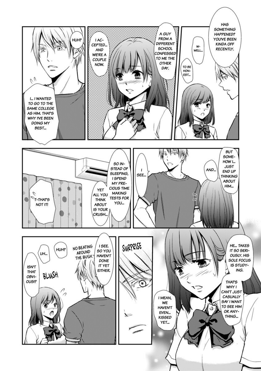 [gento]"Sex no Benkyou Shiyokka?" Kareshi ga Iru no ni Itoko kara Shojo wo Ubaware Zecchou Shidou 1-3 | Let's Learn About Sex: Your Cousin Will Take Your Virginity and Teach You How to Come 1-3[English] Page 4