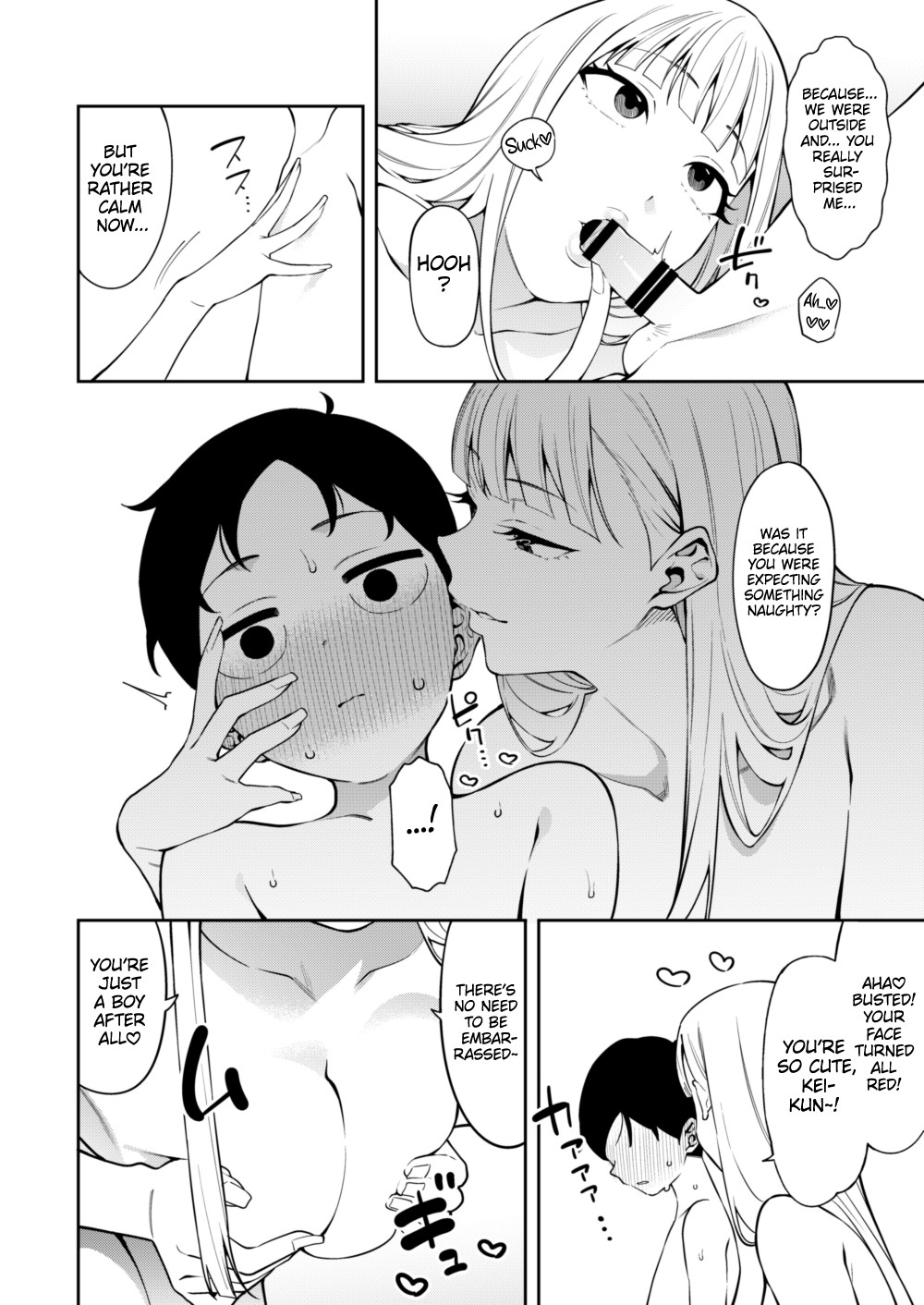 [FLAT (Yukyu Ponzu)]Nikkori Waraeba - If you can laugh properly[English] [Platinum Crown] [Digital] Page 9